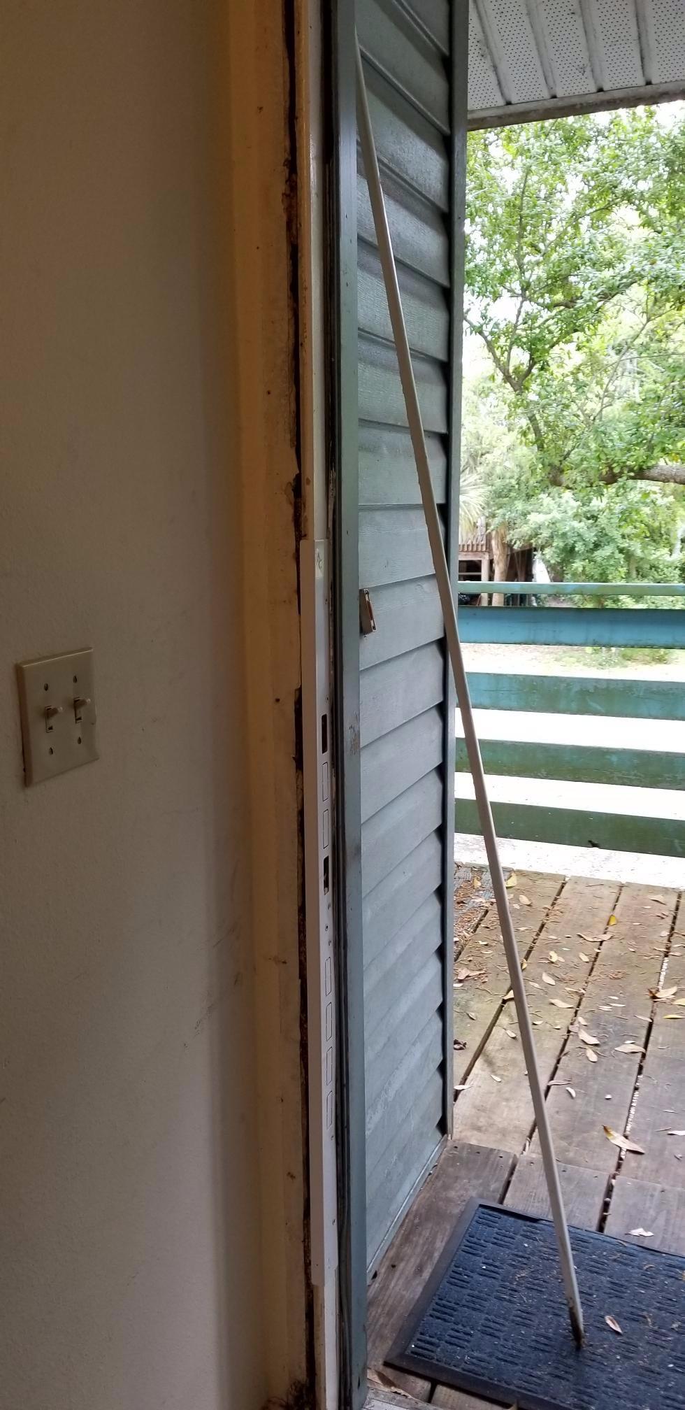 Armor Concepts FIX-A-JAMB 40 inch Exterior Door Jamb Repair Kit, White - Heavy Duty Stainless Steel Extended Strike Plate customer photo 2