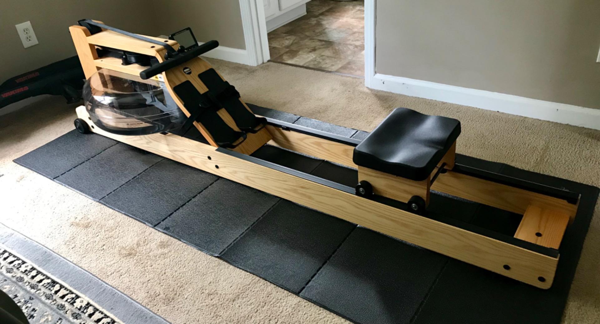 WaterRower Ash Rowing Machine with S4 Monitor | USA Made Water Rower | Original Handcrafted Erg Row Machine for Home Use & Gym customer photo 1