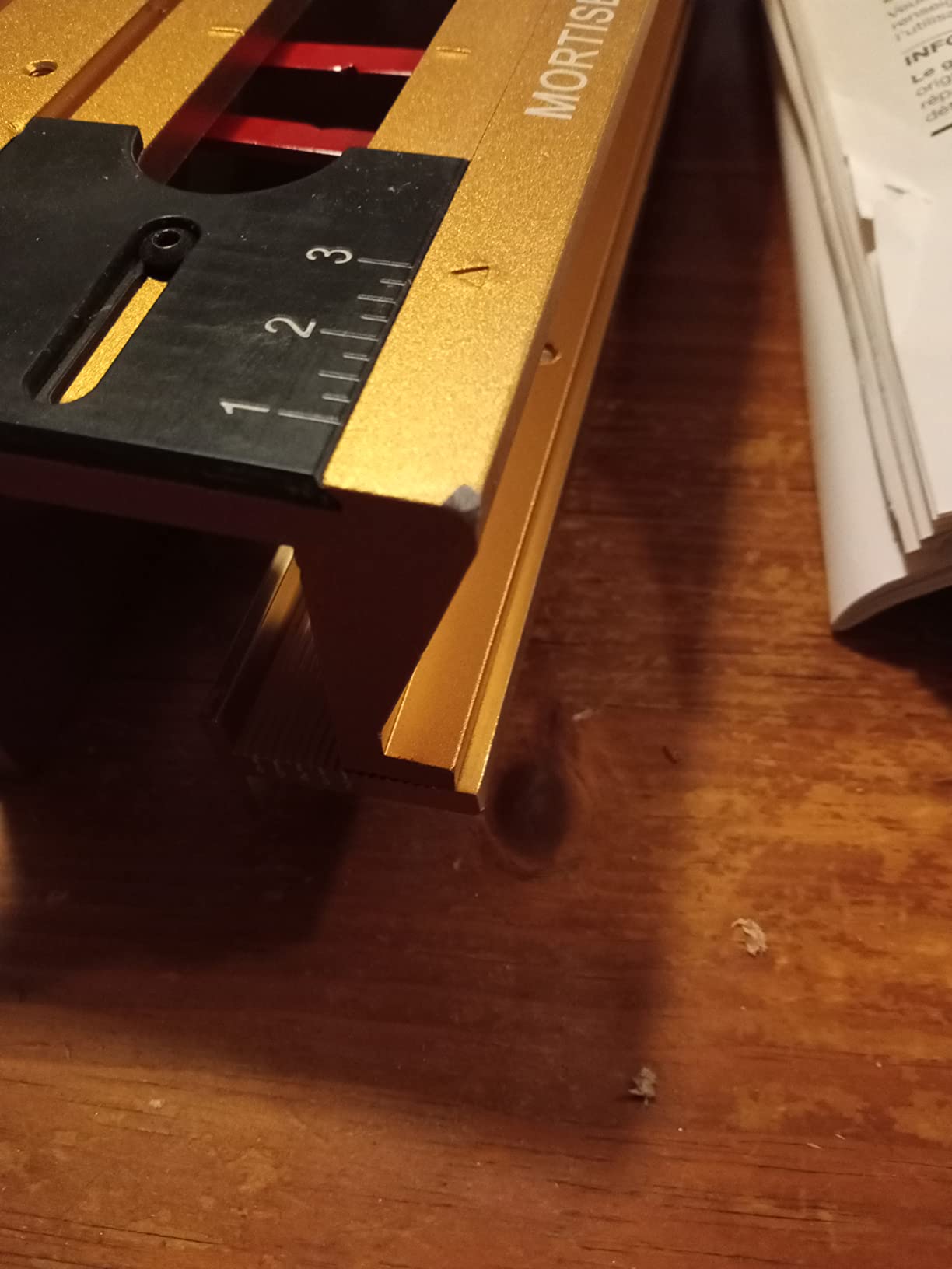 General Tools Mortise and Tenon Jig - Drill Template Set with Hollow Chisel Bit Attachment customer photo 2