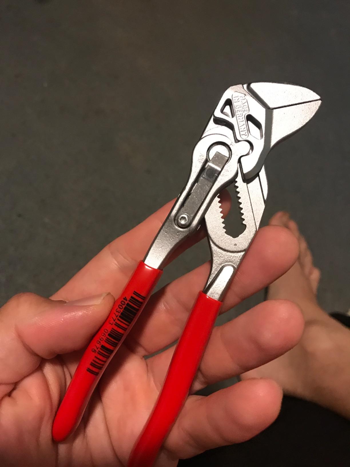 Knipex 86 03 150 Pliers Wrench, 6-Inch customer photo 2