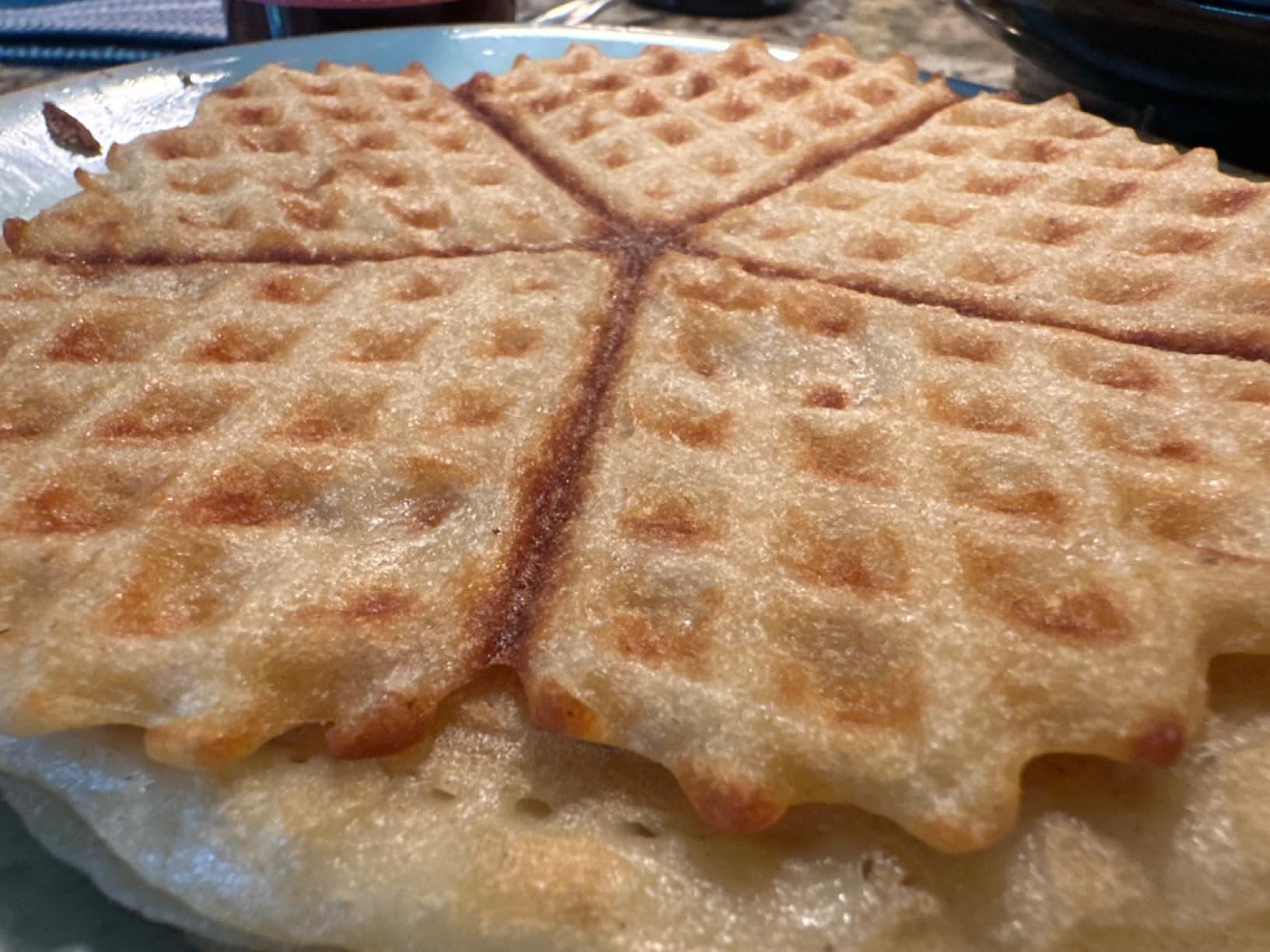 Euro Cuisine WM520 Heart Shaped Iron Waffle Maker - Eco-Friendly PTFE and PFOA Free Non Stick Plates, Perfect for V-Day & Special Occasions, 8-Inch customer photo 2
