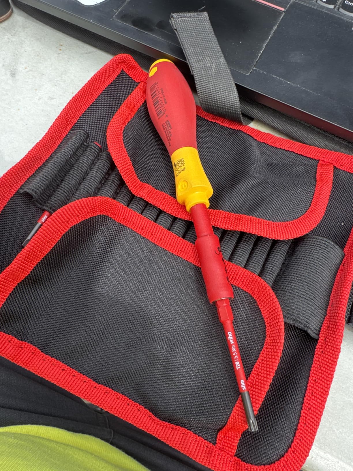 Wiha 28390 Insulated SlimLine Interchangeable Set Includes Handle with Pouch, 15-Piece customer photo 1