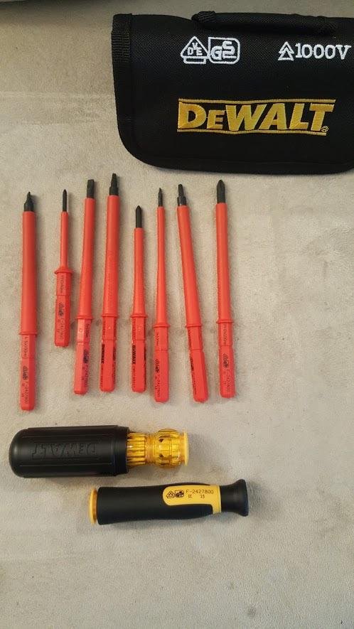DEWALT Screwdriver Set, Insulated Set, Vinyl Grip, 10-Piece (DWHT66417) customer photo 1
