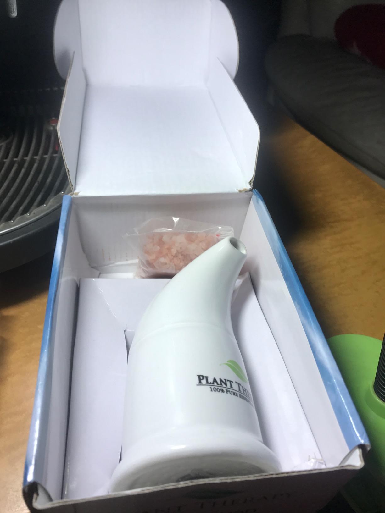 Plant Therapy Pink Himalayan Salt Inhaler | With Pink Himalayan Crystal Salt, Supports a Healthy Respiratory System customer photo 1
