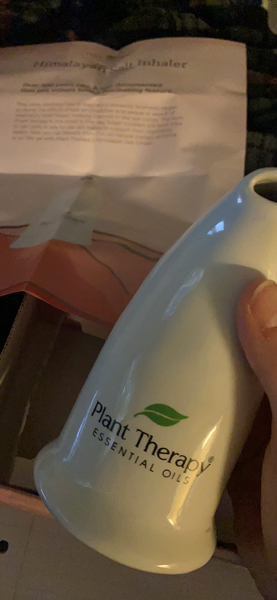 Plant Therapy Pink Himalayan Salt Inhaler | With Pink Himalayan Crystal Salt, Supports a Healthy Respiratory System customer photo 2