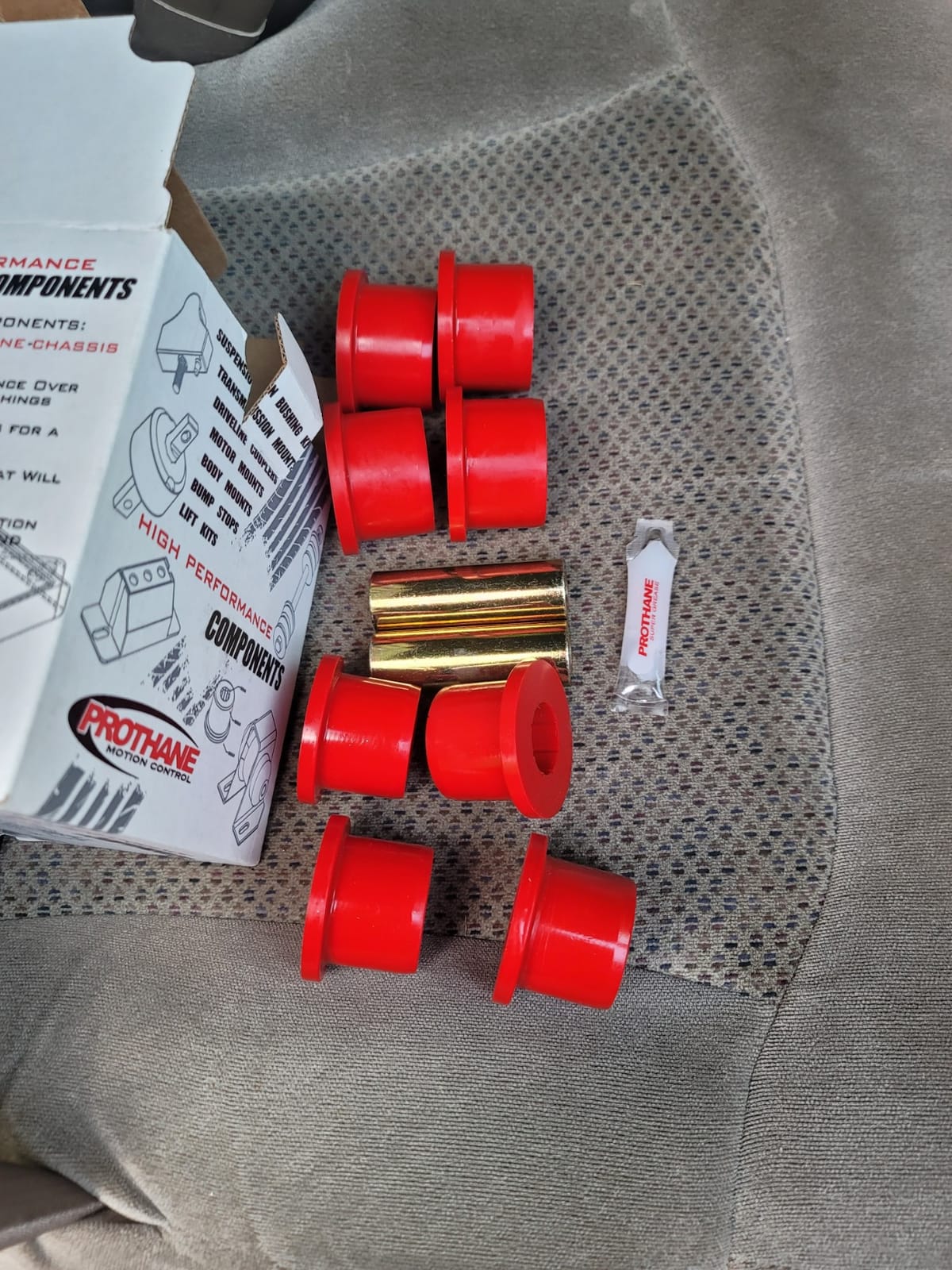 Prothane 7-1057 Leaf Spring Eye and Shackle Bushing Kit customer photo 2