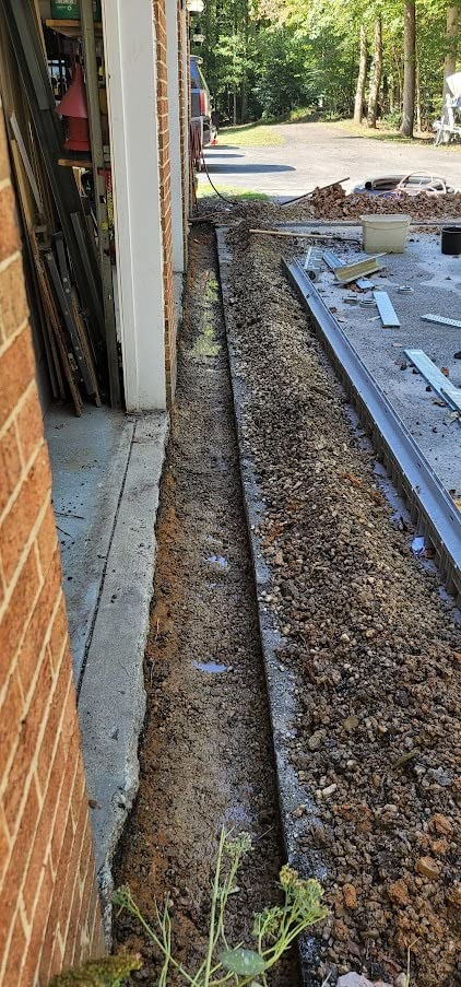 Trench & Driveway Channel Drain with Galvanized Steel Grate - 3 Pack customer photo 2