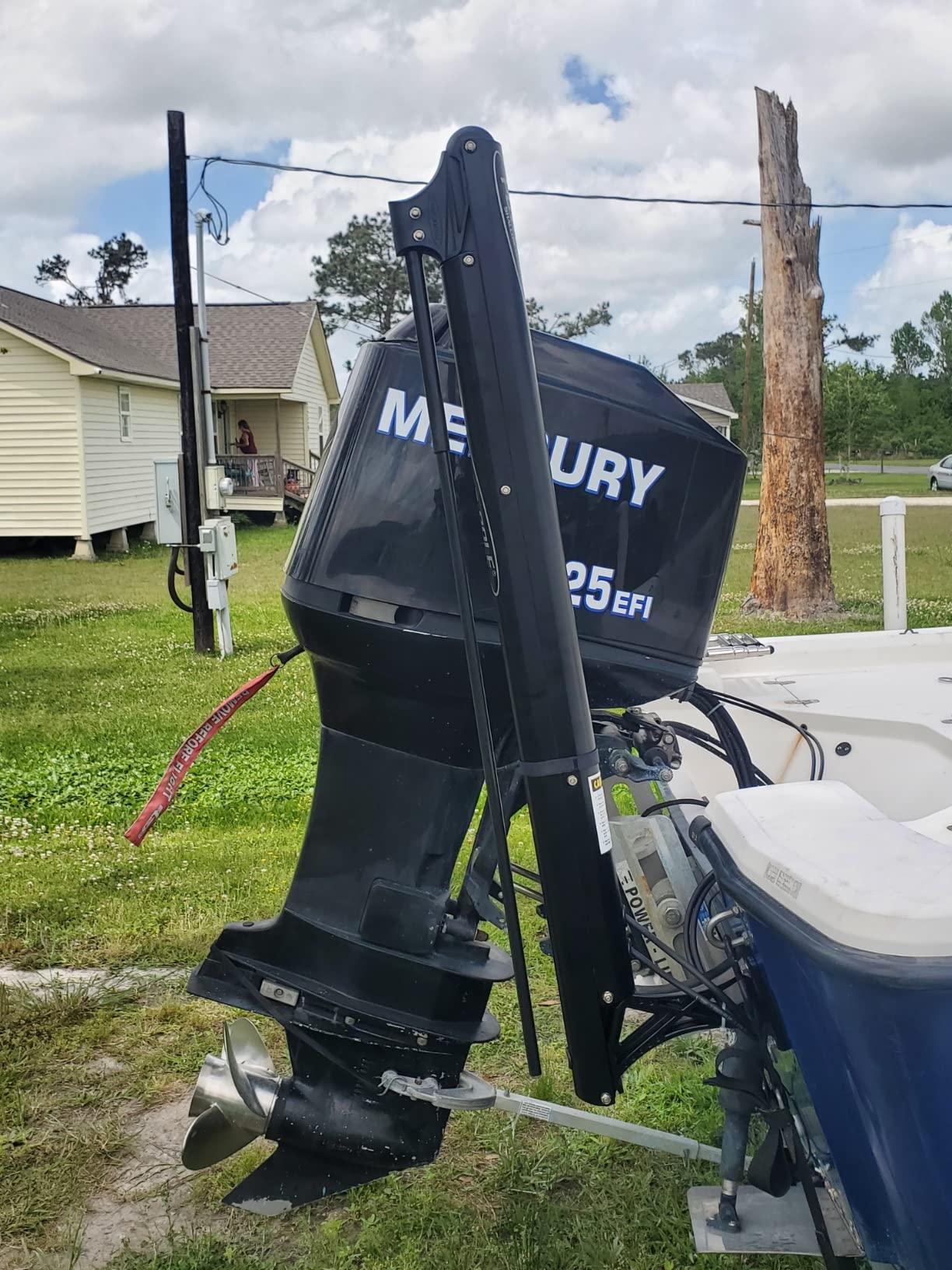 Power-Pole Sportsman II, 8ft., Black customer photo 1