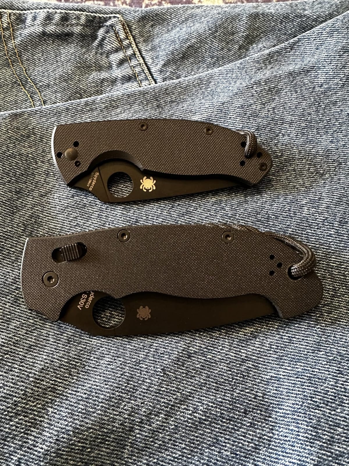 Spyderco Tenacious, Folding, 3.3 in, 8Cr13MoV Steel, C122GBBKPS | G-10 Handle, CombinationEdge, Full-Flat Grind, EDC, Hunting, Camping, Survival customer photo 1