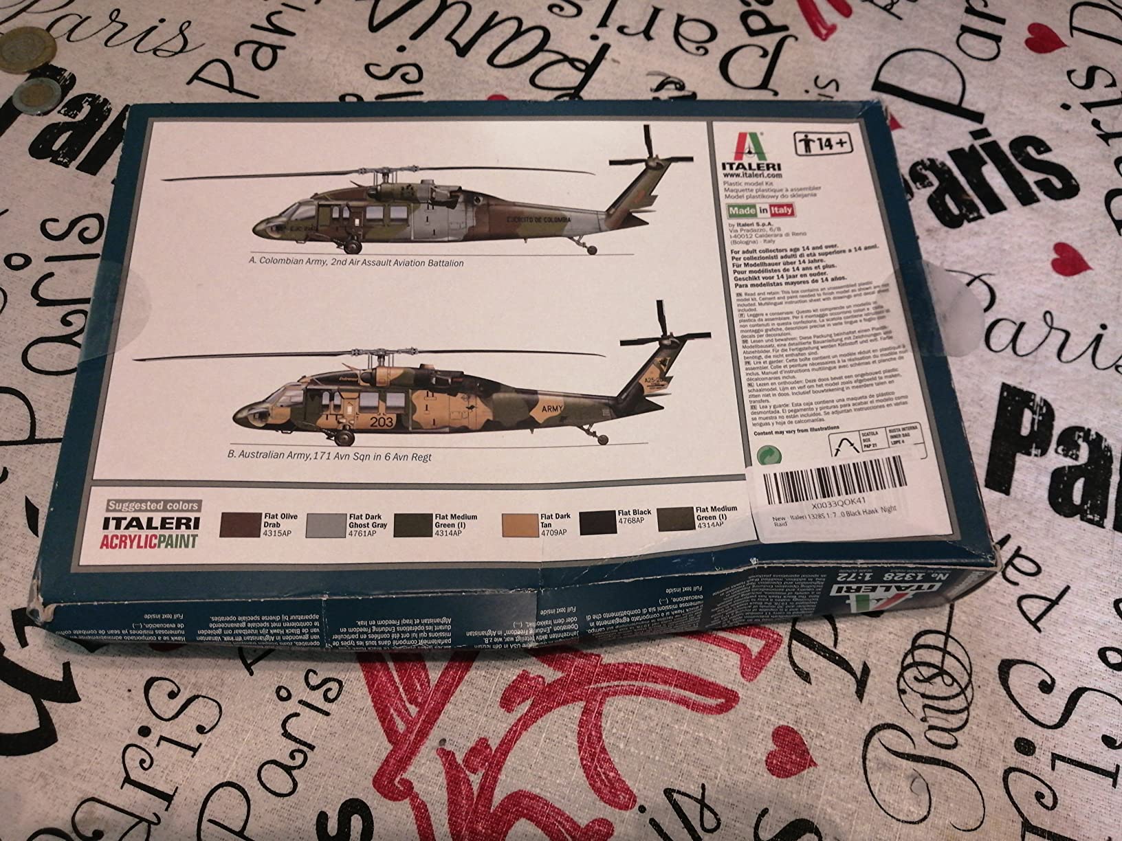 Italeri 1328S 1: 72 - UH-60/Mh-60 Black Hawk 'Night Raid' customer photo 2