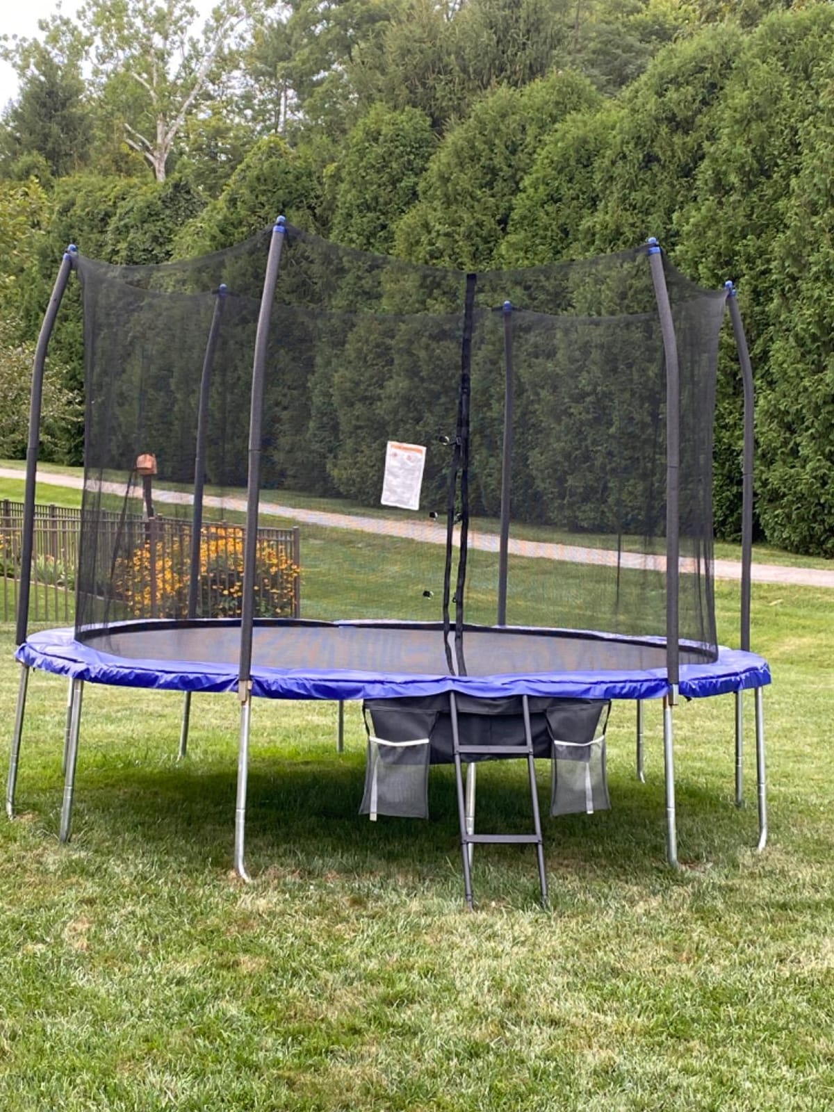 Skywalker Trampolines 12-Feet Round Trampoline and Enclosure with Spring Pad customer photo 1
