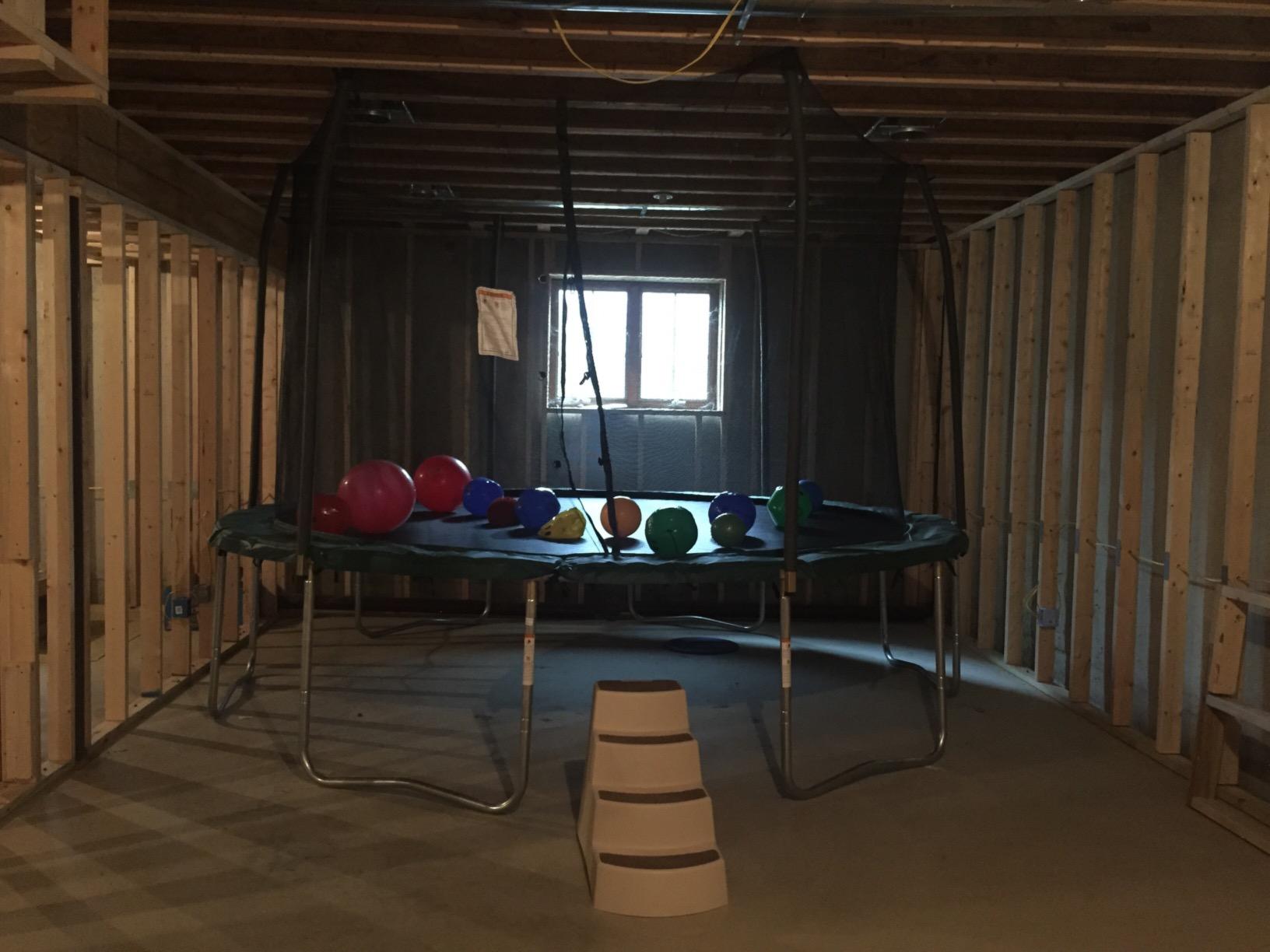 Skywalker Trampolines 12-Feet Round Trampoline and Enclosure with Spring Pad customer photo 2