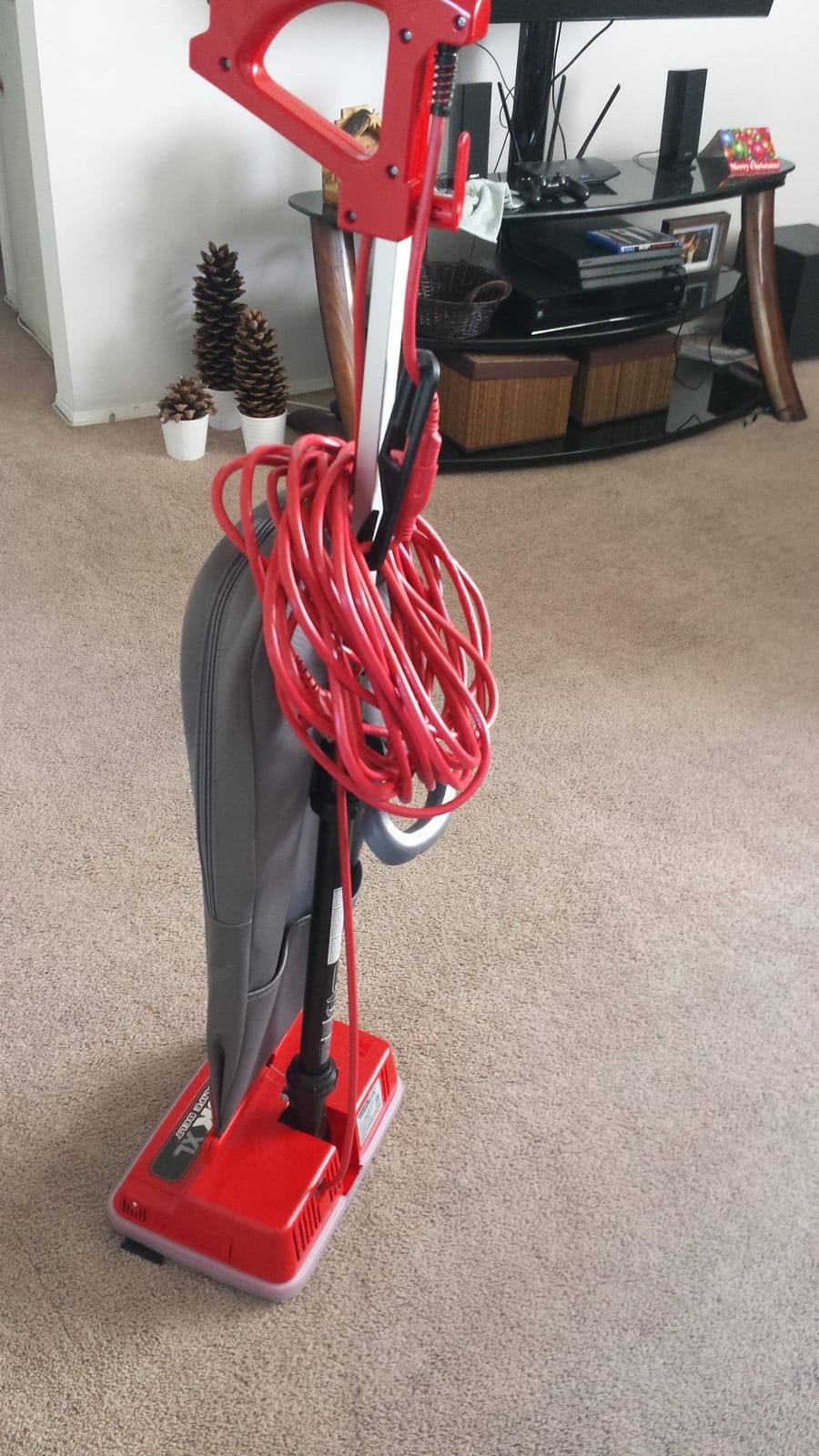 Oreck Commercial Professional Vacuum Cleaner, Bagged Upright Vac | For Carpets and Hard Floor, High-Speed Double Helix Brush Roll, Lightweight customer photo 1