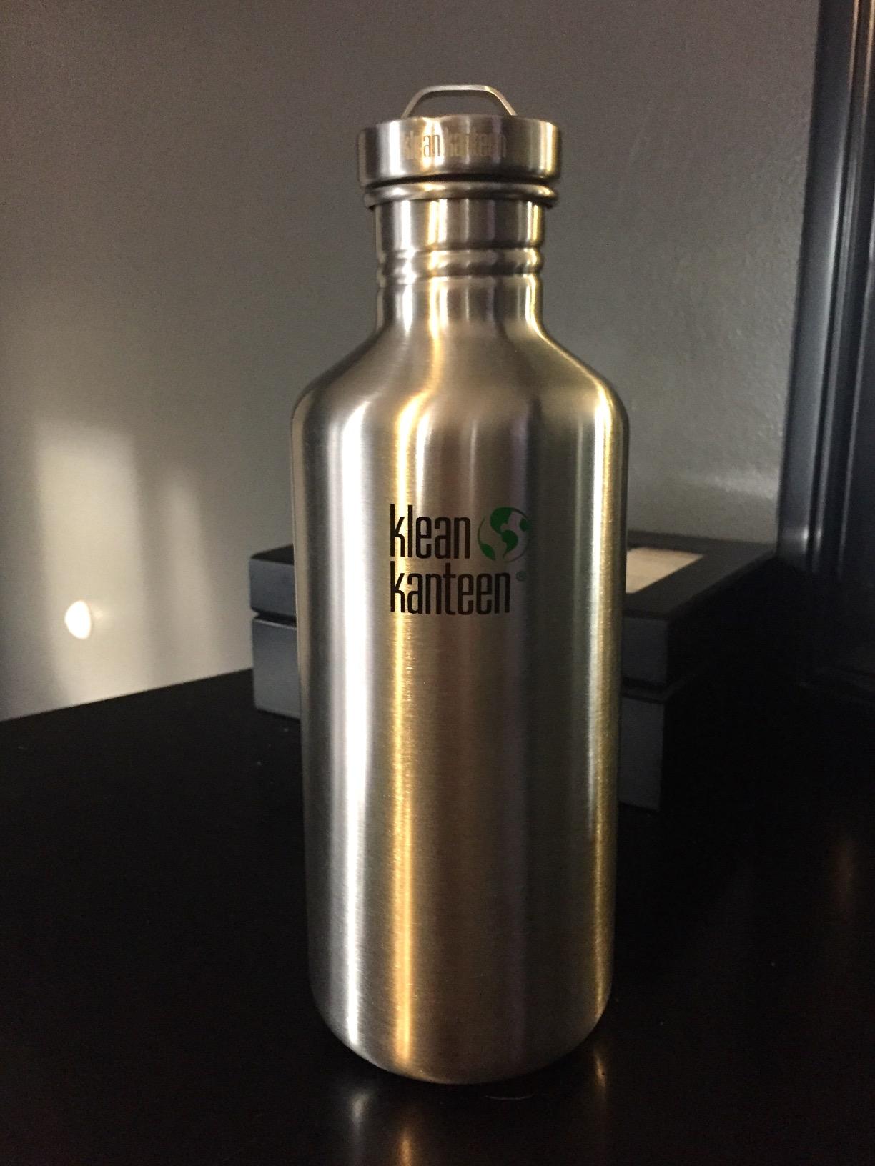 Klean Kanteen 40oz Kanteen Classic (w/Loop Cap) Brushed Stainless customer photo 1