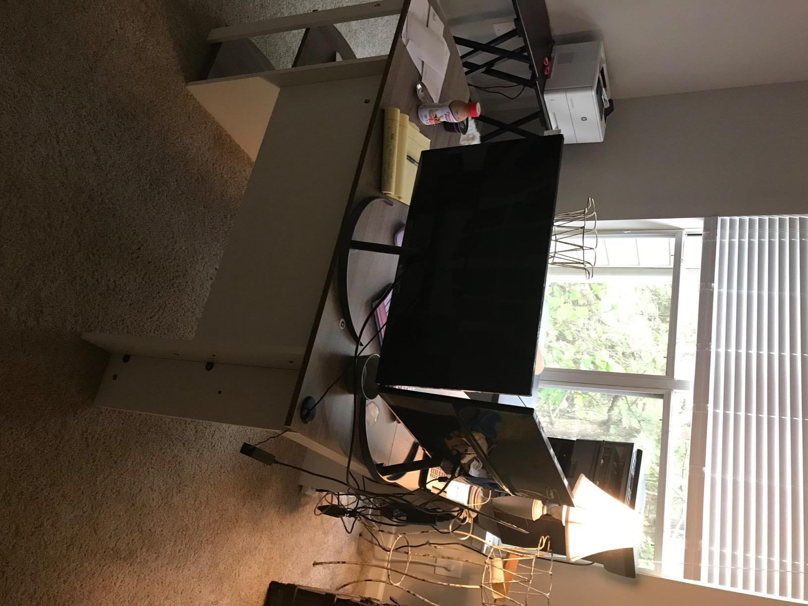 Dakota L-Desk with Bookshelves, Espresso customer photo 2