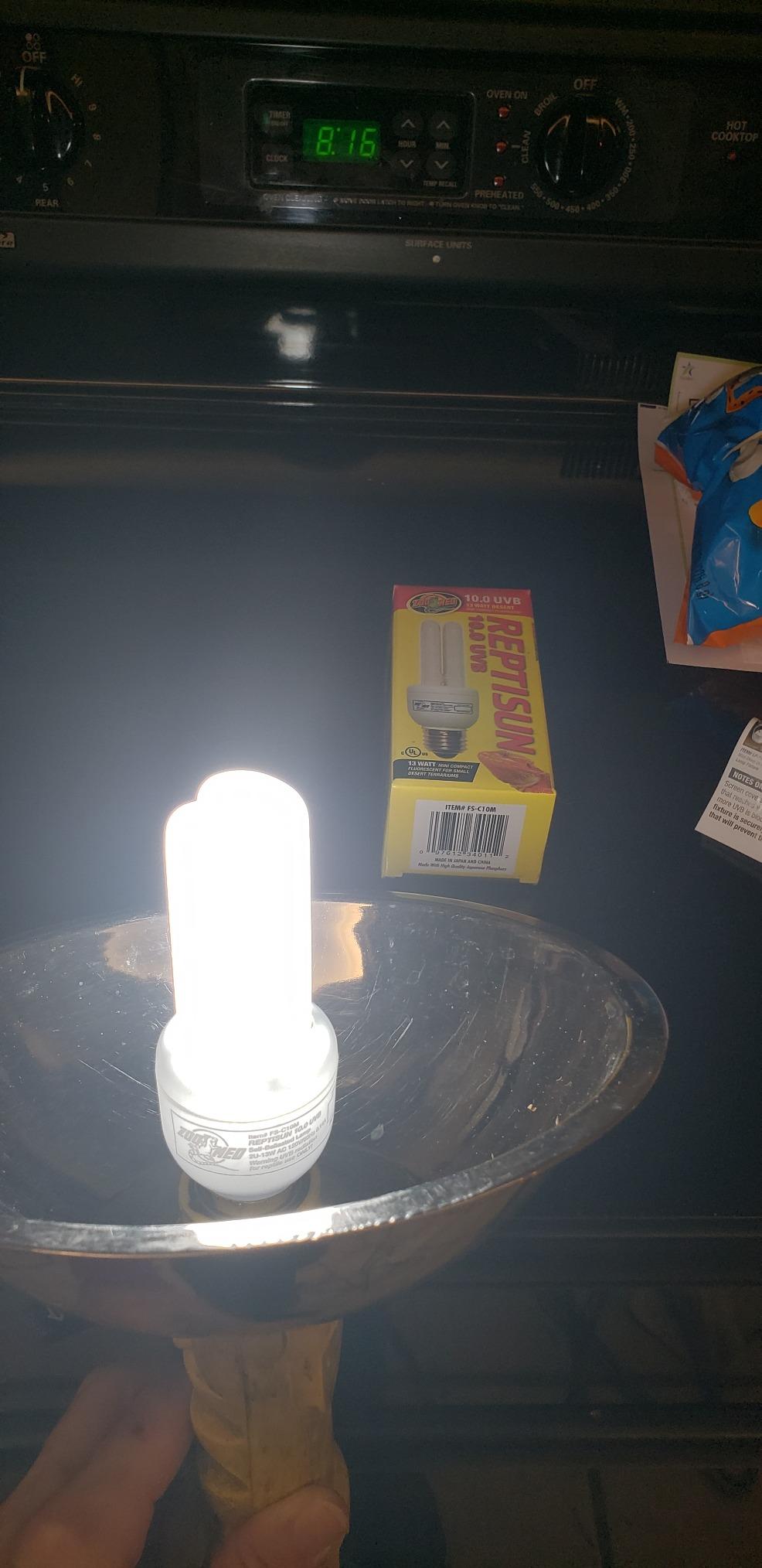 Zoo Med ReptiSun 10.0 Mini Compact Fluorescent Lamp 13 Watts customer photo 2