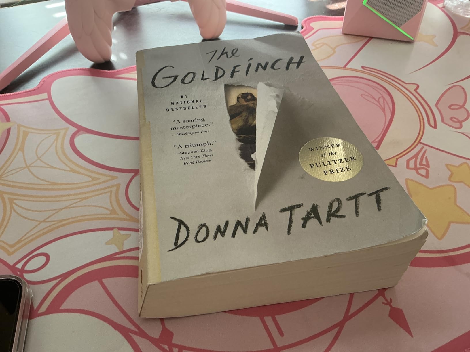 The Goldfinch: A Novel (Pulitzer Prize for Fiction) customer photo 2