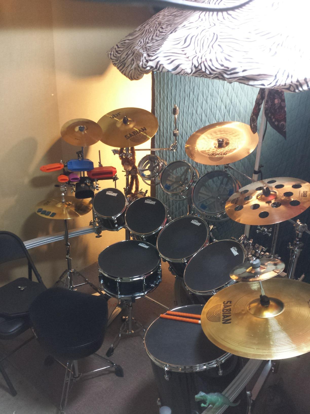 Pearl EXX725/C 5-Piece Export Standard Drum Set with Hardware - Jet Black customer photo 2