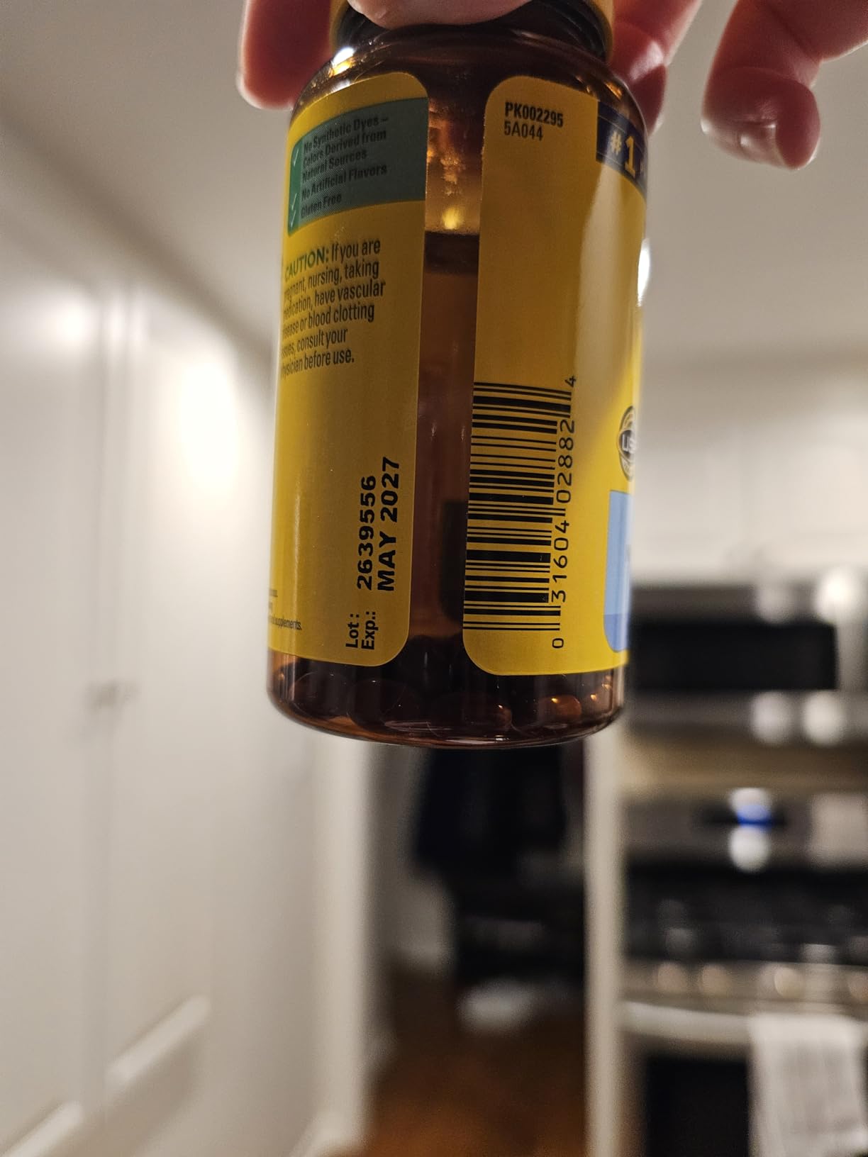 Nature Made Vitamin K2 100 mcg, 30 Softgels, MK7 Form, USP Verified customer photo 2
