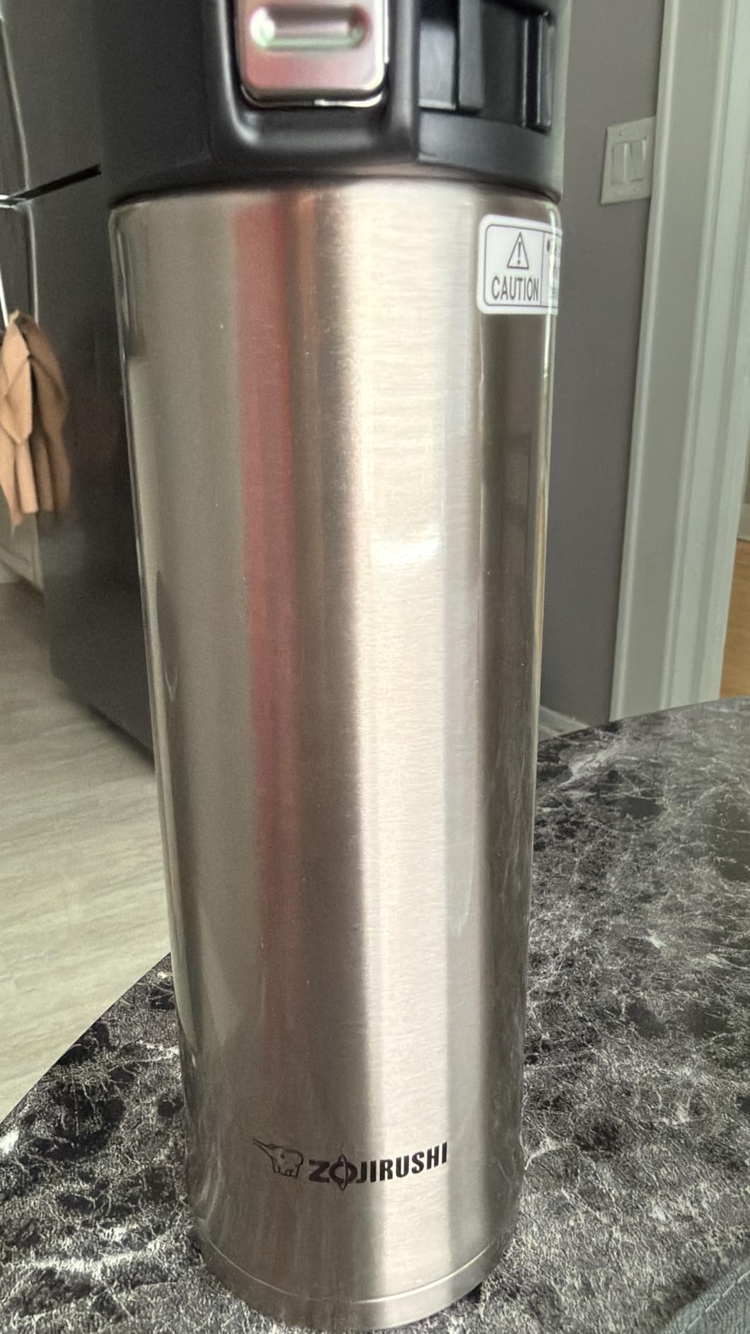 Zojirushi Stainless Steel Mug, Black, 16 Ounce customer photo 1