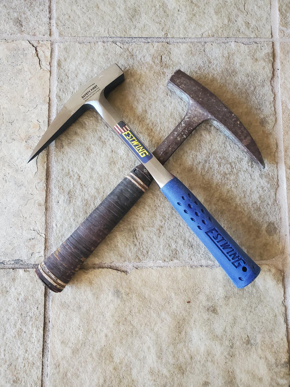 Estwing Rock Pick - 13 oz USA Made Geology Hammer with Smooth Face & Shock Reduction Grip - E3-13P customer photo 2