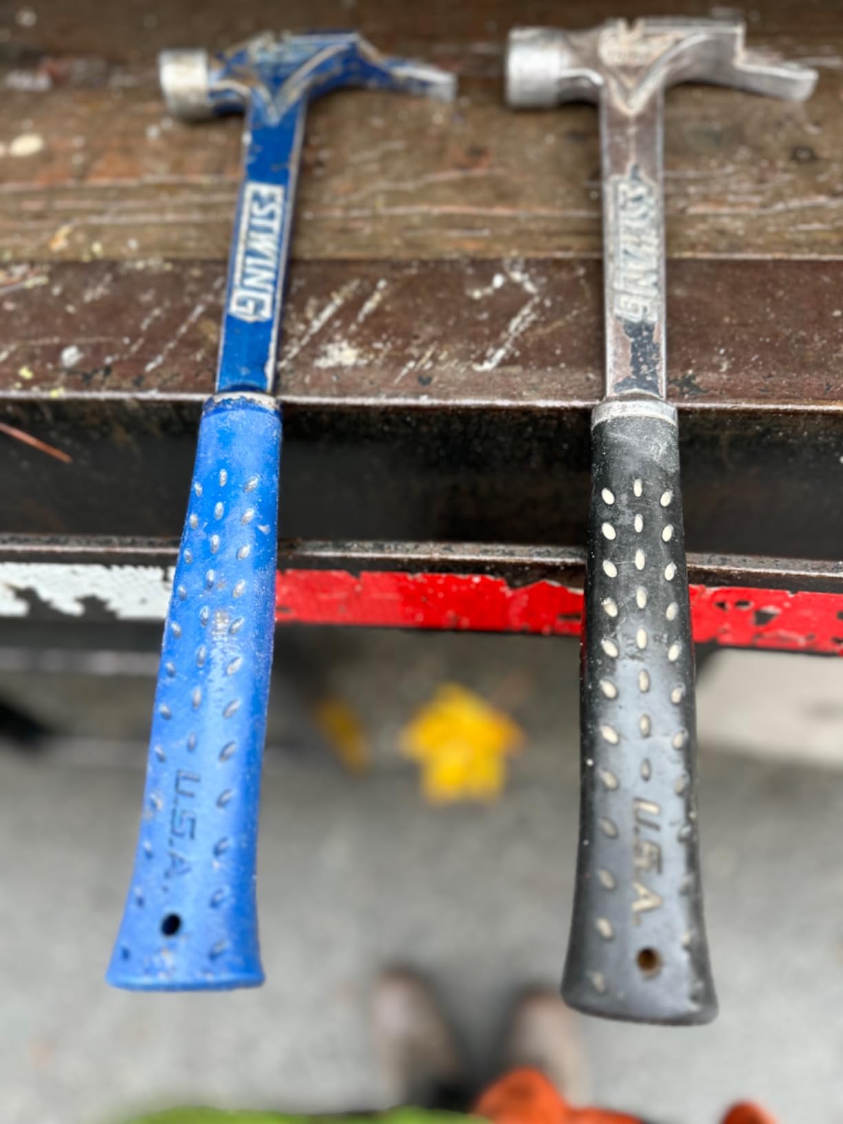 ESTWING Ultra Series Hammer - 19 oz USA Made Rip Claw Framing Hammer with Milled Face & Shock Reduction Grip - E6-19SM customer photo 2