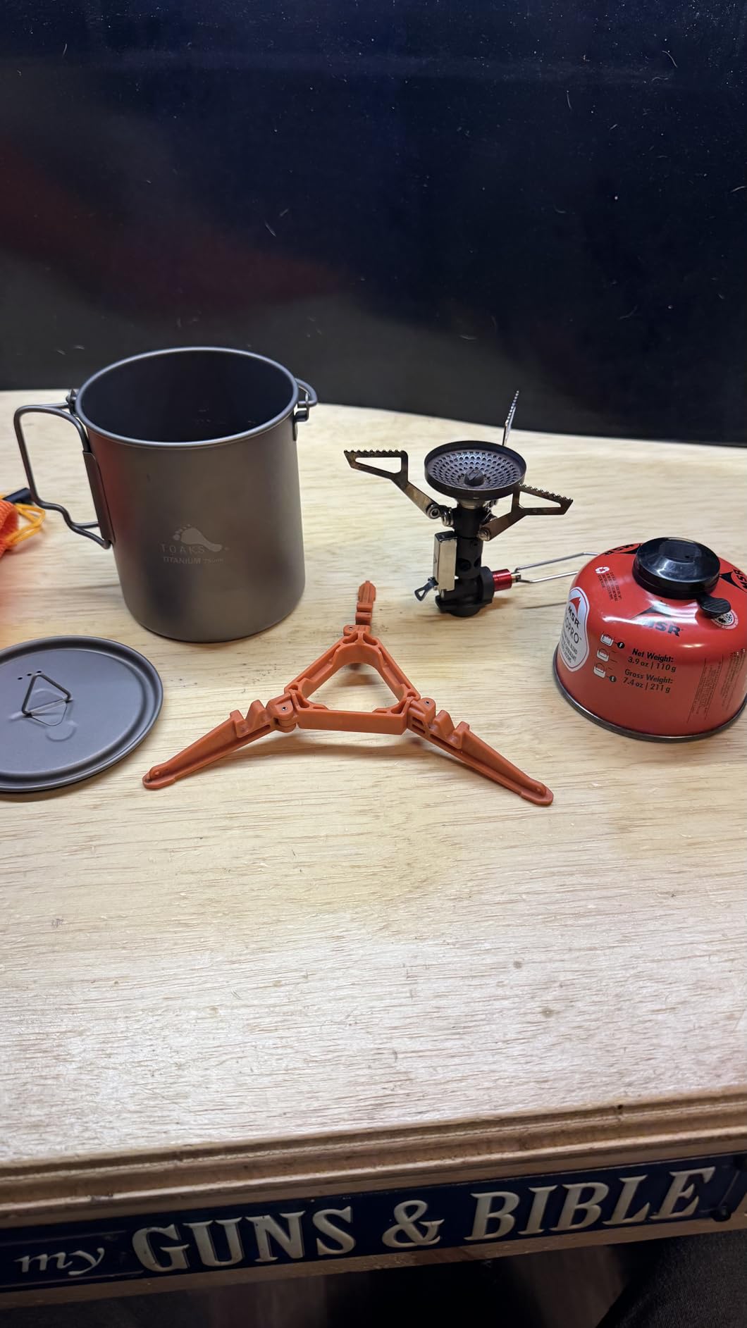 TOAKS Titanium 750ml Pot with Bail Handle for Ultralight Camping, Backpacking Cookware and Mug customer photo 2