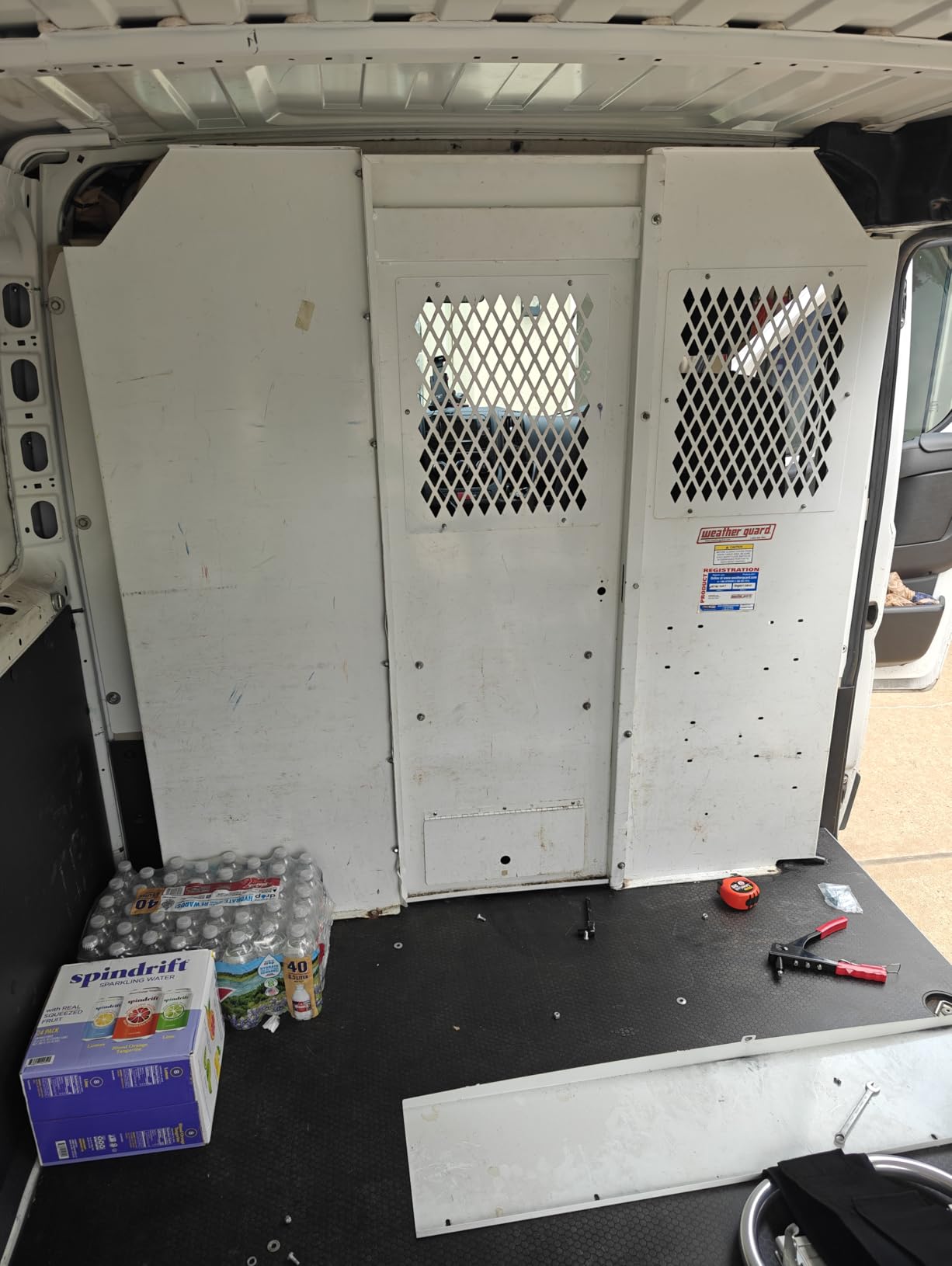 Weather Guard 96142301 RAM ProMaster Screen Bulkhead, White customer photo 2