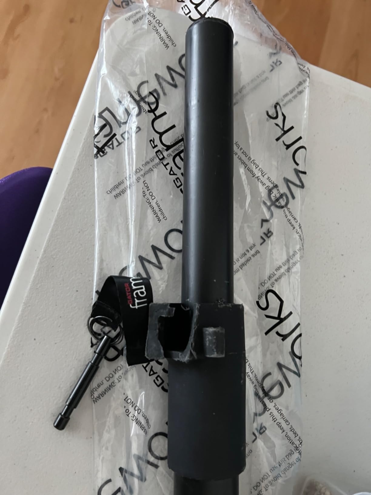 Gator Frameworks Standard Subwoofer/Speaker Pole Mount with Adjustable Height, (GFW-SPK-SUB60) customer photo 1