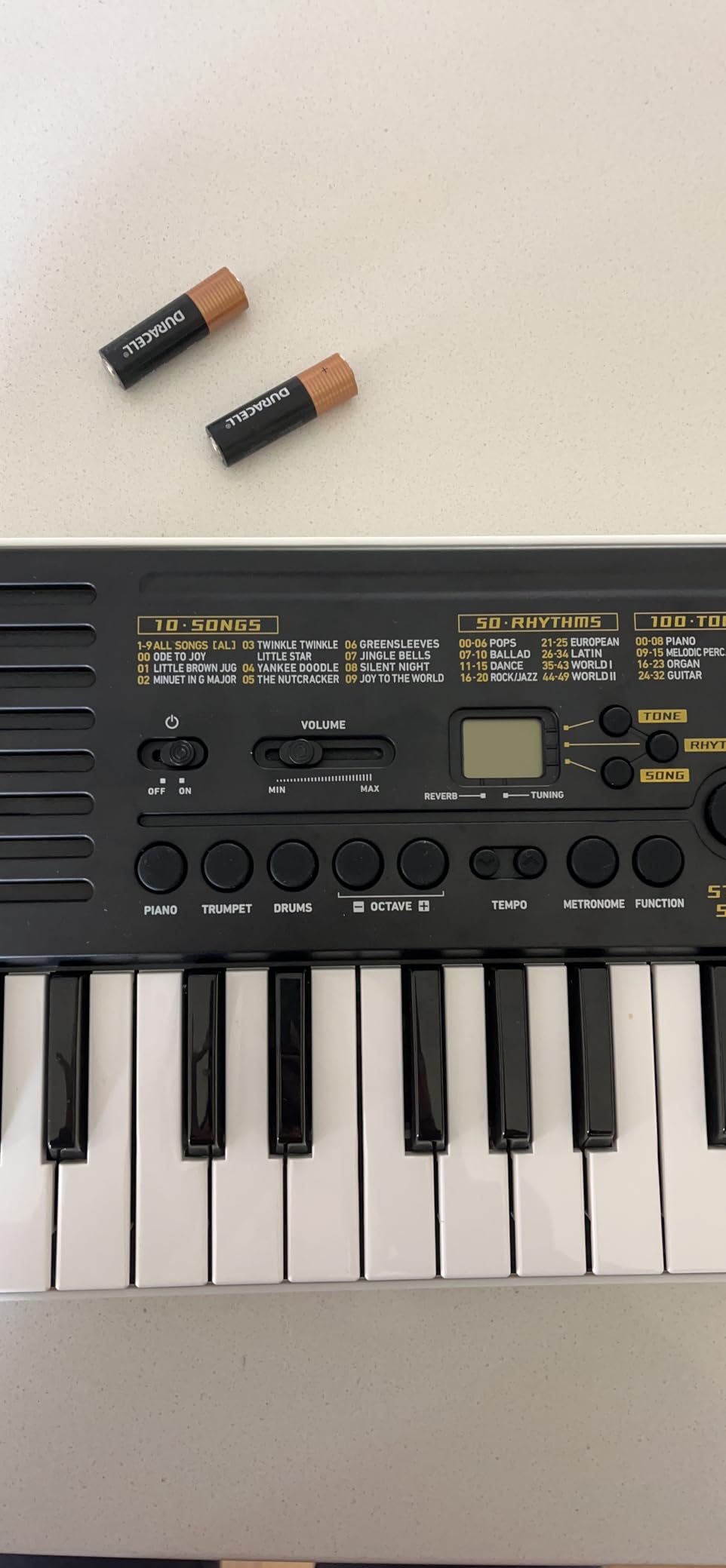 Casio Casiotone SA-51 32-Key Compact Digital Keyboard | 100 Tones | Built-in songs, battery-powered operation and portable styling provide a convenient option for music practice and learning customer photo 2