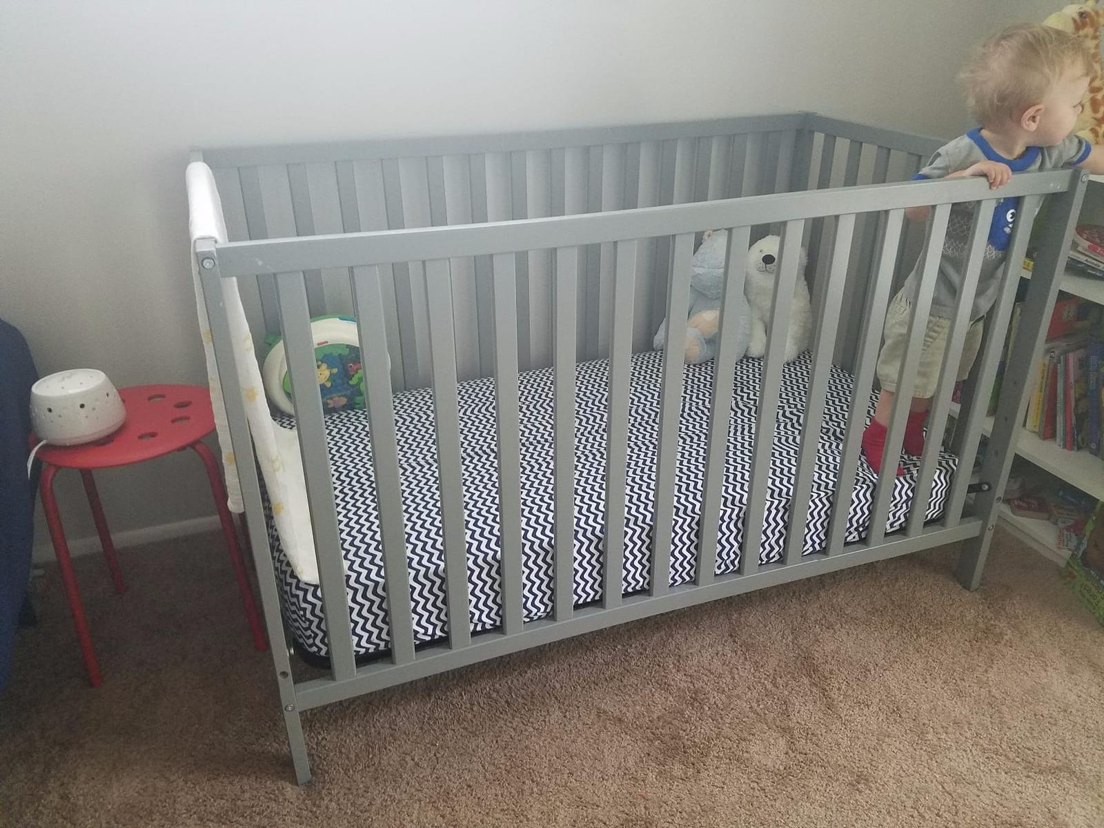 DaVinci Union 4-in-1 Convertible Baby Crib, GREENGUARD Certified, Espresso | Crib Convertible to Toddler Bed, Daybed & Full-Size Bed - 4 Adjustable Mattress Heights - Conversion Kits Sold Separately customer photo 2