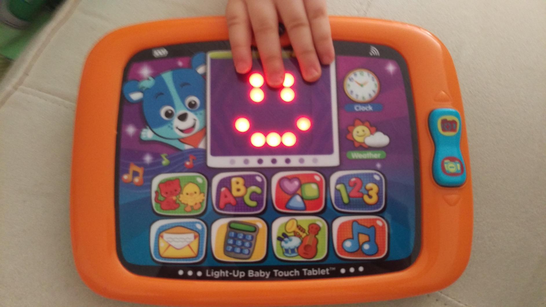 VTech Light-Up Baby Touch Tablet, Pink customer photo 2