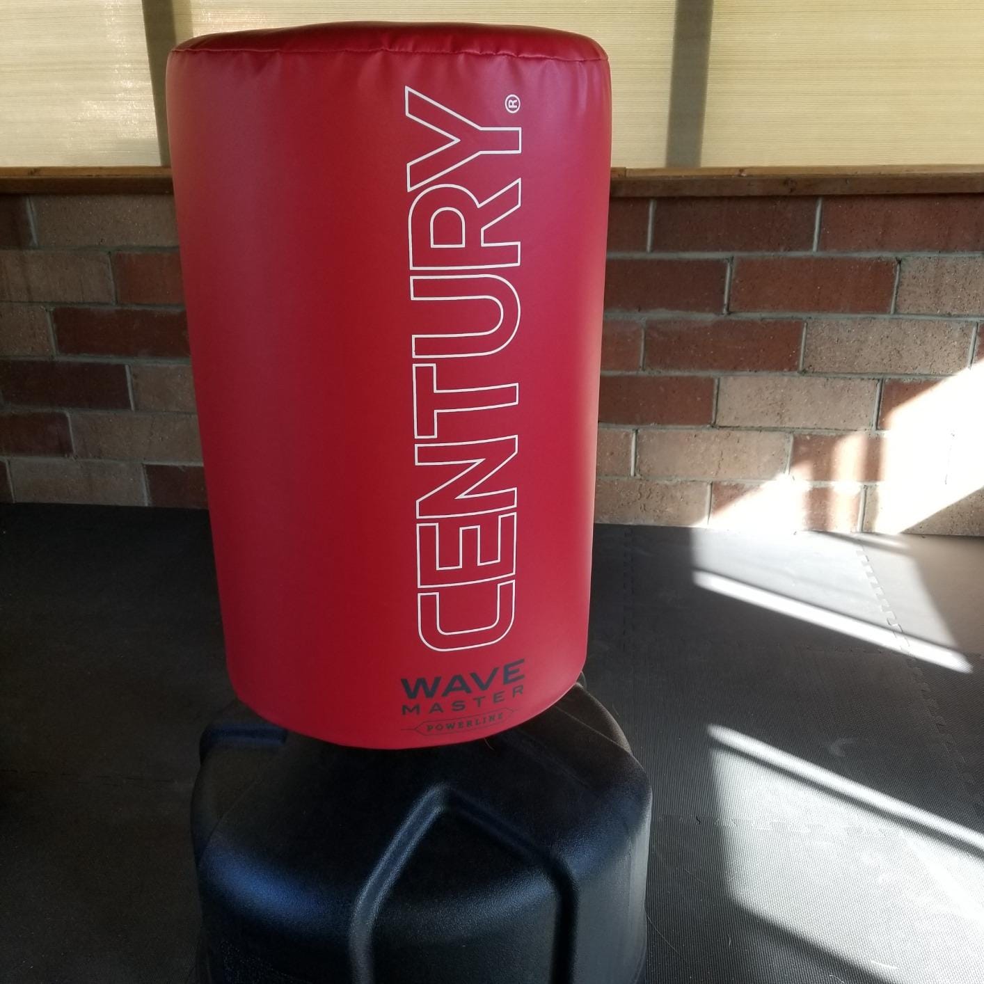 Century Wavemaster Powerline Extra Large, Freestanding Kickboxing Bag, Martial Arts Punching Bag, Eight Height Adjustments, Karate, Tae Kwon Do, MMA, High-Density Foam customer photo 1
