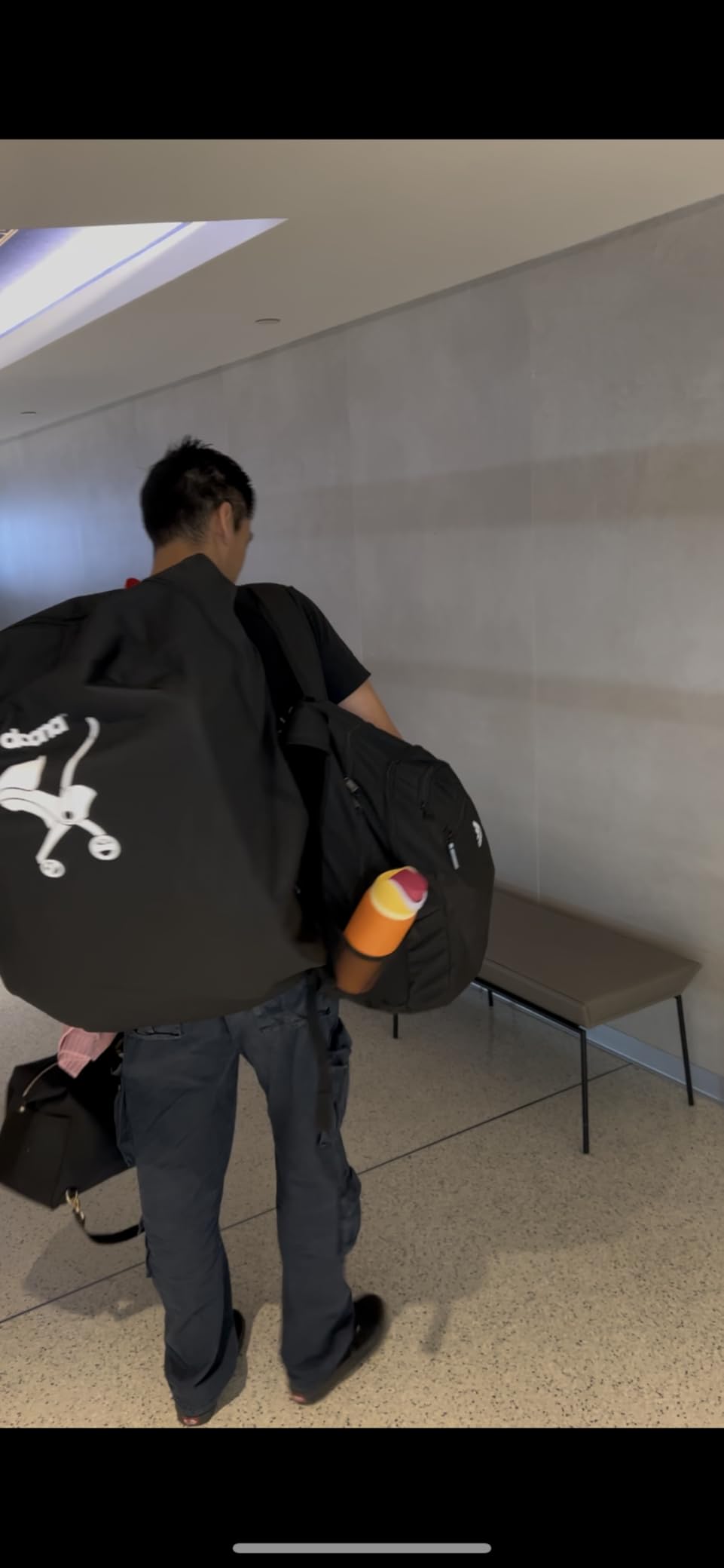 Doona Travel Bag, Black customer photo 1