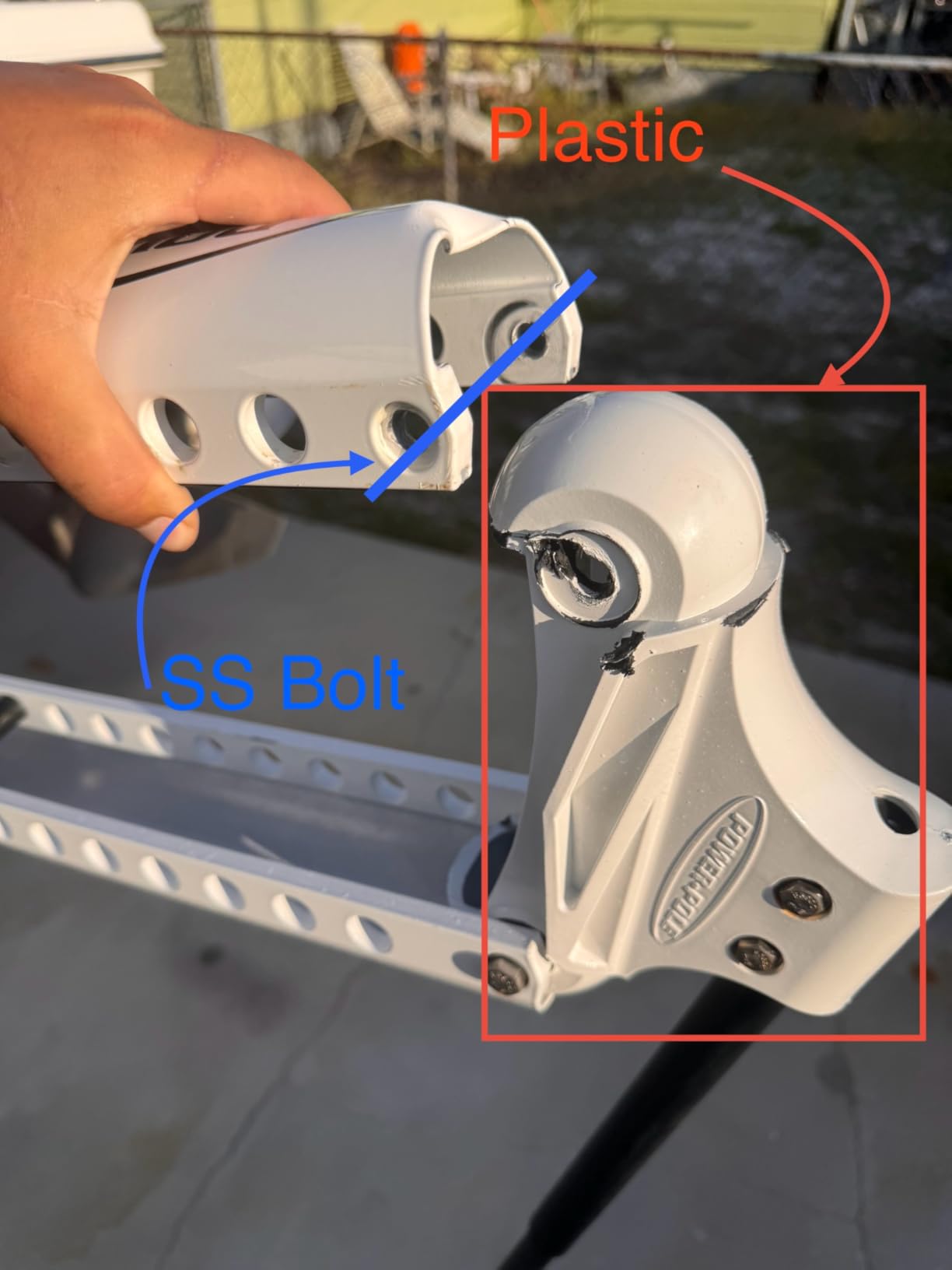 Power-Pole CM2.0 PRO II Series (White, 8ft) customer photo 1