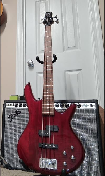Gio GSR200 Bass Guitar, Weathered Black customer photo 2