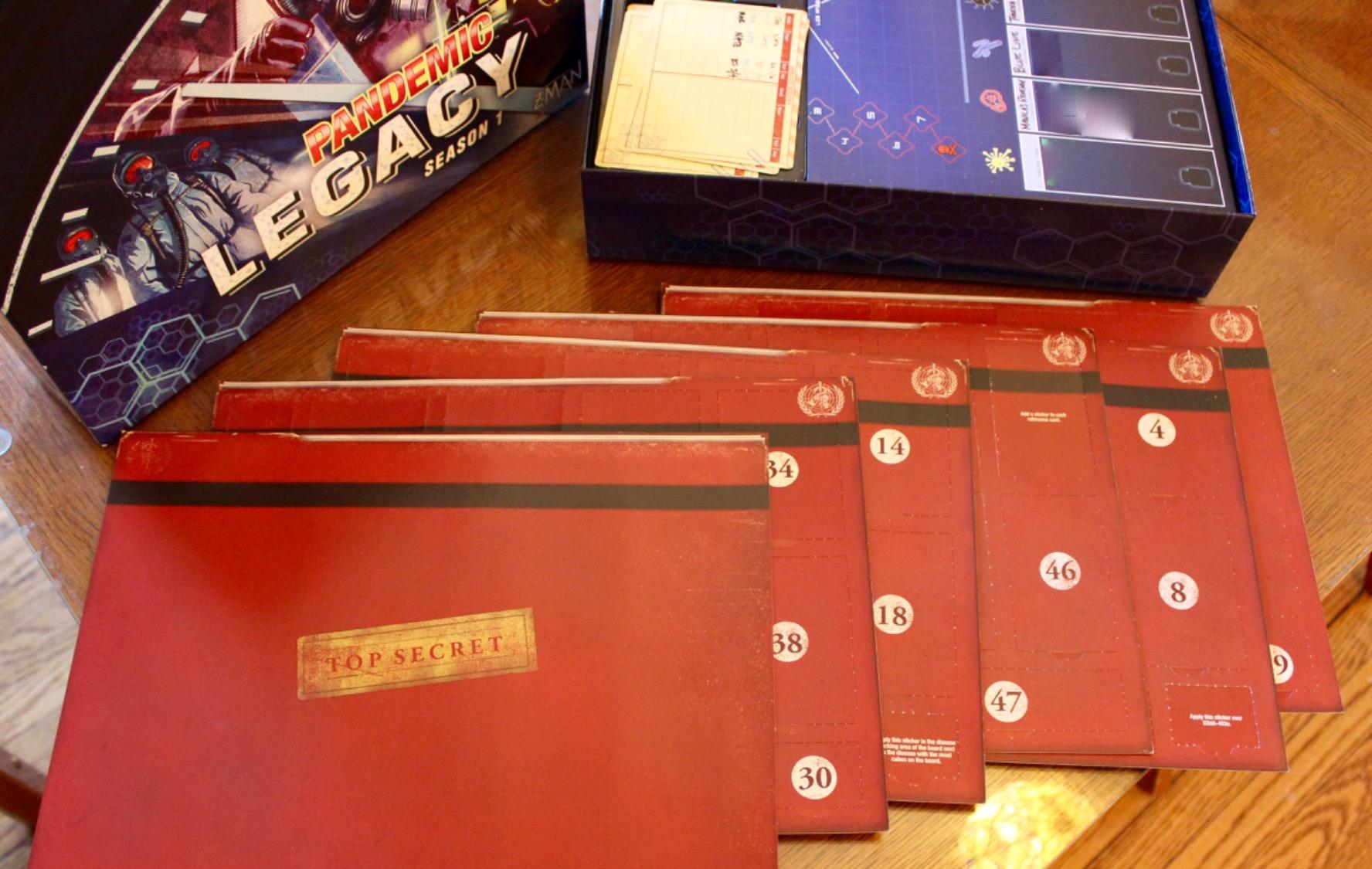 Pandemic Legacy Season 1 Board Game (Blue) - Epic Year-Long Battle Against Deadly Diseases! Cooperative Strategy Game for Family Game Night, Ages 13+, 2-4 Players, 1 Hr Playtime, Made by Z-Man Games customer photo 2