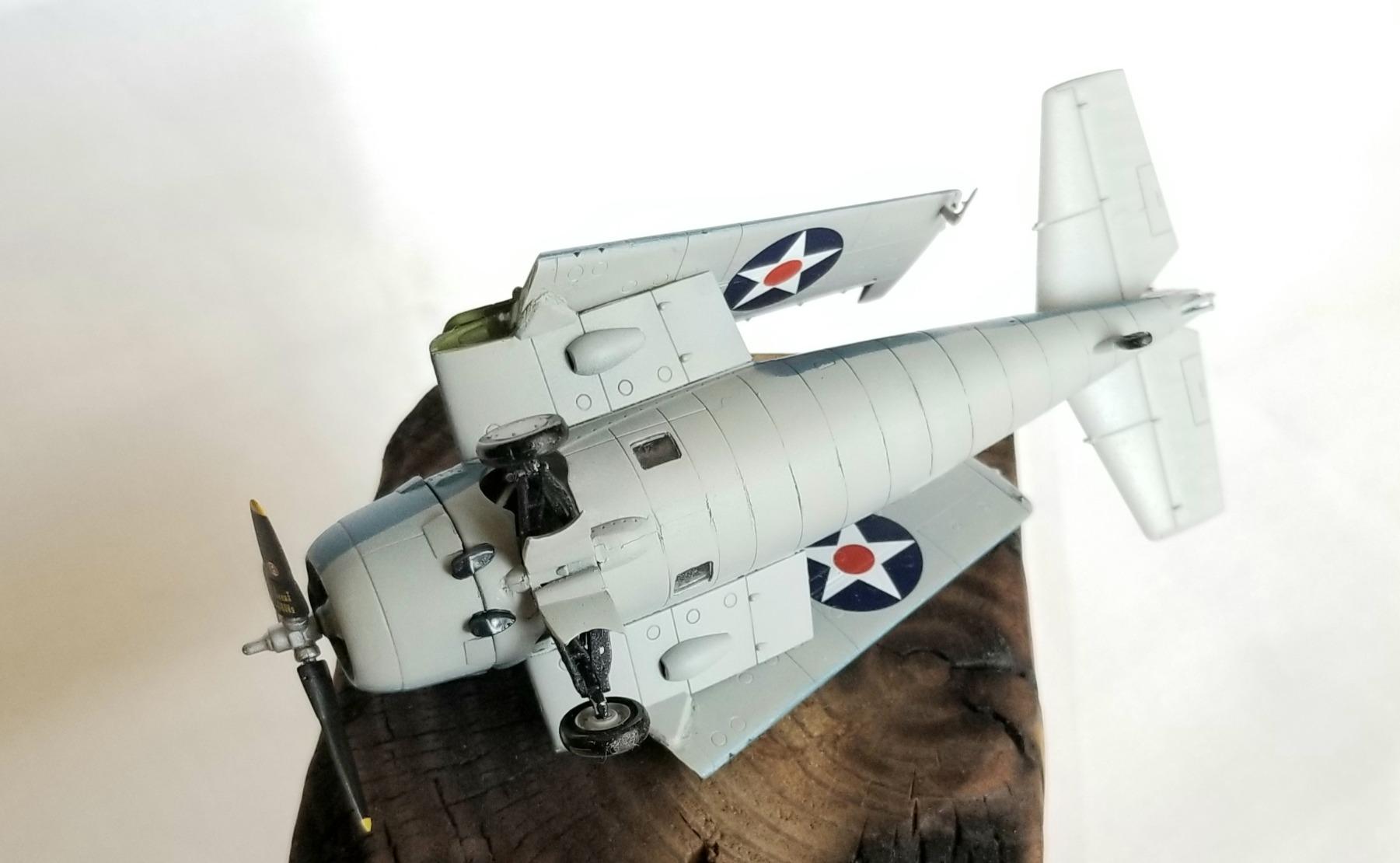 Airfix Grumman F4F-4 Wildcat 1:72 WWII Military Aviation Plastic Model Kit A02070 customer photo 2