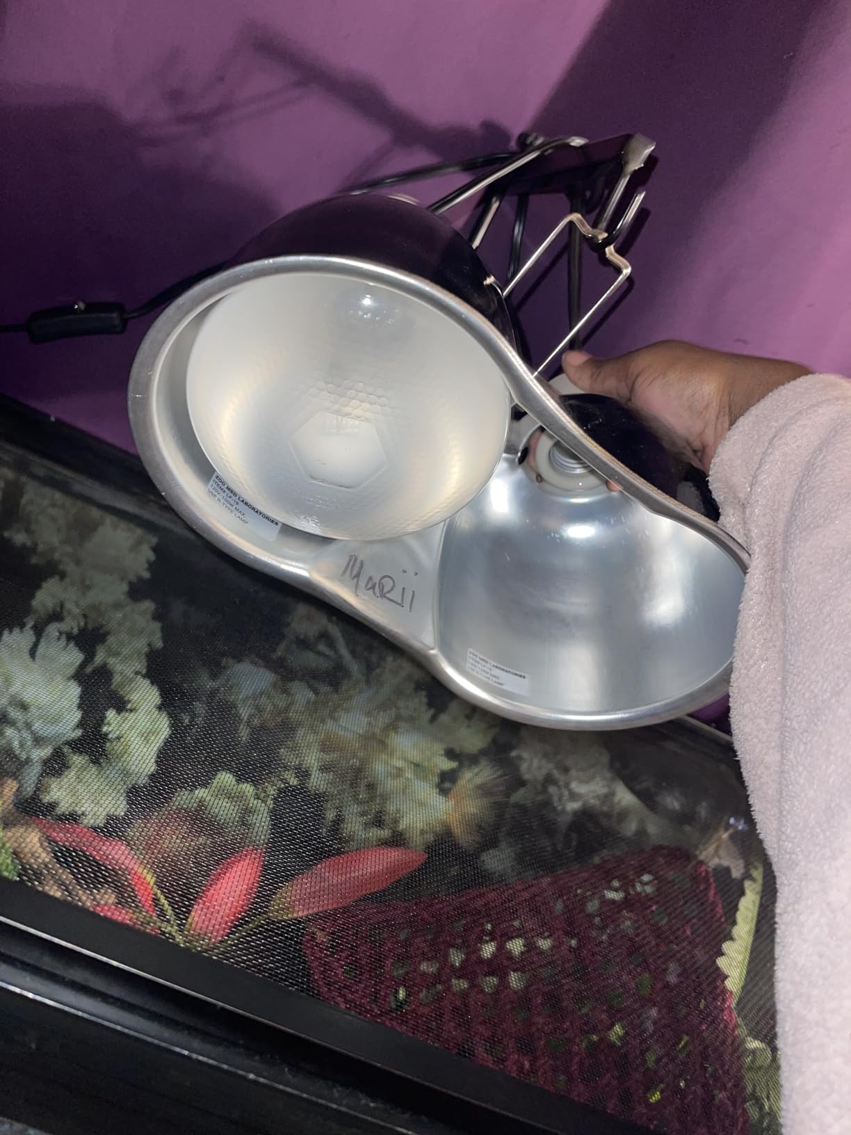 Mega-Ray Mercury Vapor UV Light Bulb/Lamp for Reptile and Amphibian Use Tortoise Lizard, UVA UVB, High-Intensity Heat Bulb of UV and Basking - 160 Watts (120V) customer photo 2