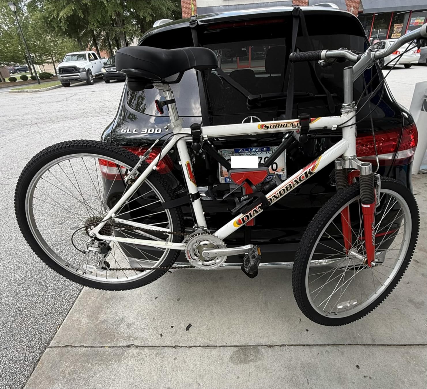 Allen Sports Ultra Compact Folding 2-Bike Trunk Mount Rack, Model MT2-B customer photo 2