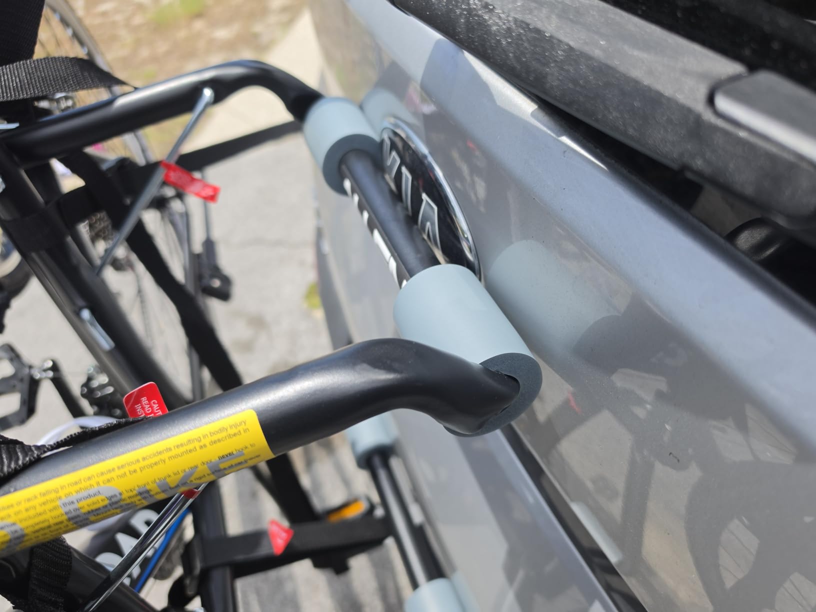 Allen Sports Deluxe Trunk Mount 3-Bike Carrier, Model 103DN-R, Black customer photo 2
