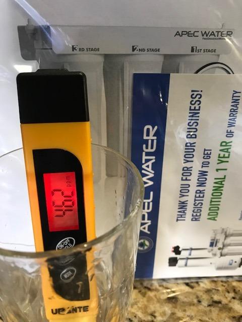 APEC Water Systems WFS-1000 Super Capacity Premium Quality 3 Stage Under-Sink Water Filter System | Premium Quality Construction, Removes Chemicals and Odors, Lead-Free Chrome Faucet, NSF Certified Tubing customer photo 2