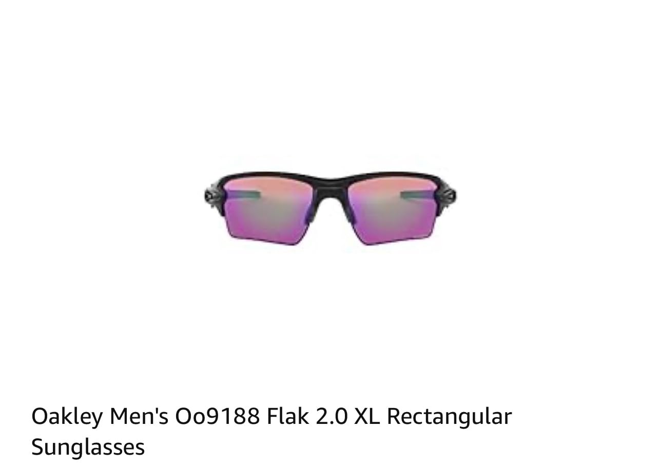 Flak 2.0 XL OO9188 Rectangle Sunglasses for Men for Women customer photo 2