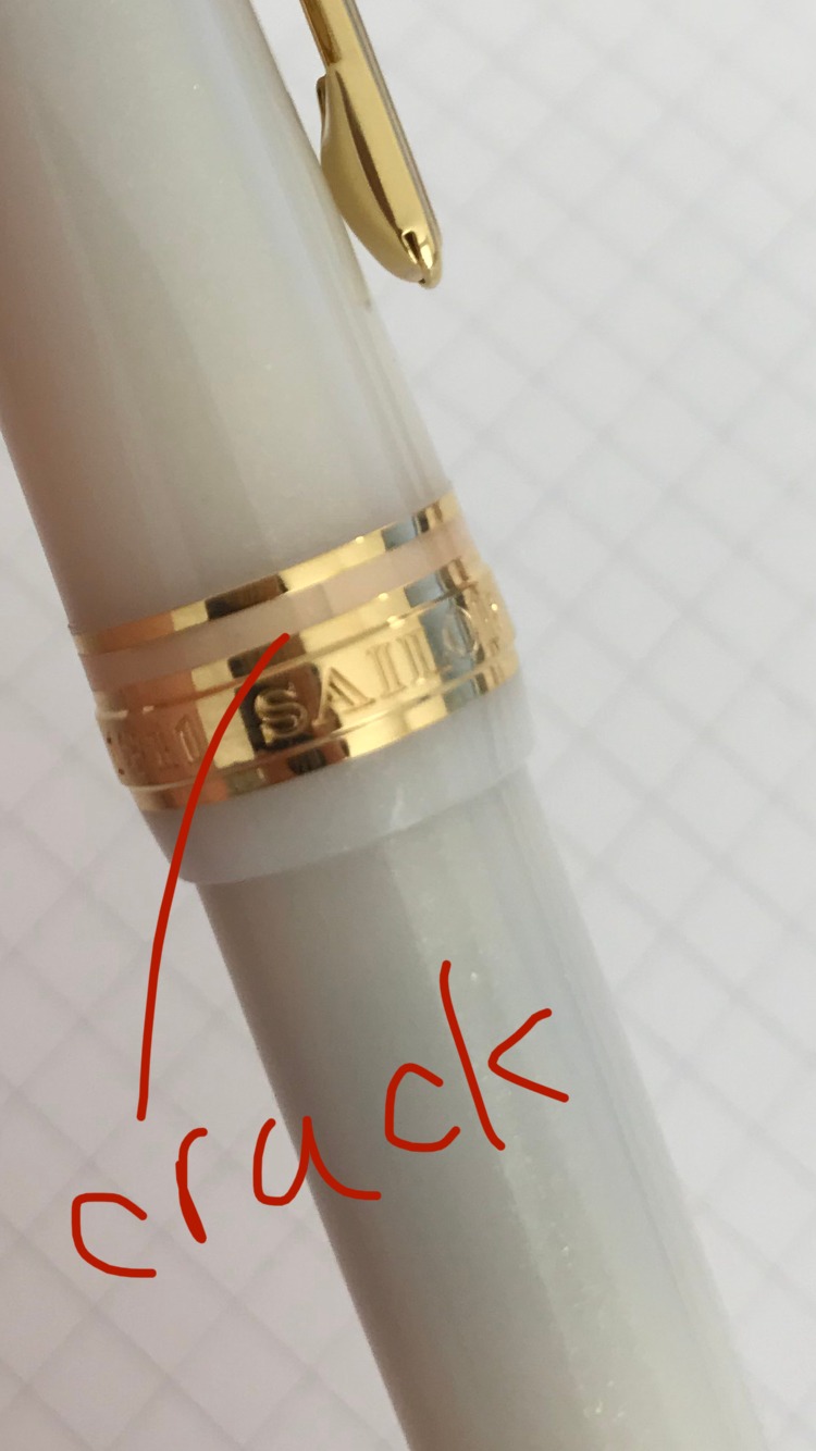 Sailor Fountain Pen, SHIKIORI Soraha Setsugetsu, Meigetsu, Medium Point, 11-1224-303 customer photo 2
