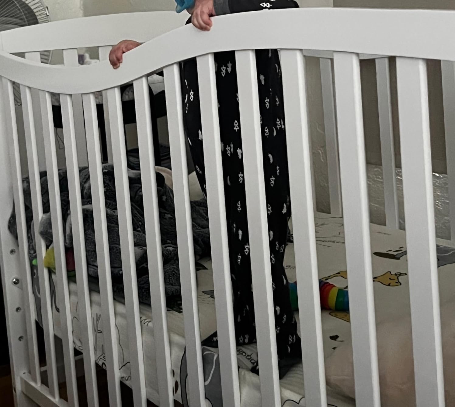 Dream On Me Chelsea 5-in-1 Convertible Full Size Baby Crib, GREENGUARD Gold, Natural customer photo 1