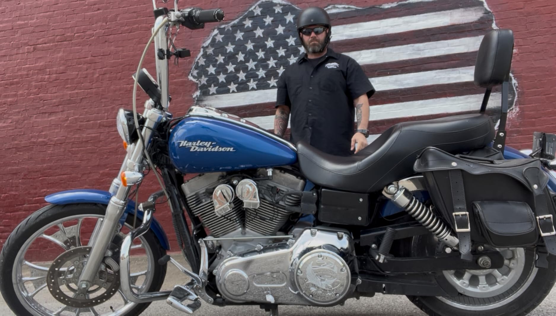 Milwaukee Leather SH66602 Zip-Off Double Pocket PVC Throw Over Motorcycle Saddlebags - One Size customer photo 1
