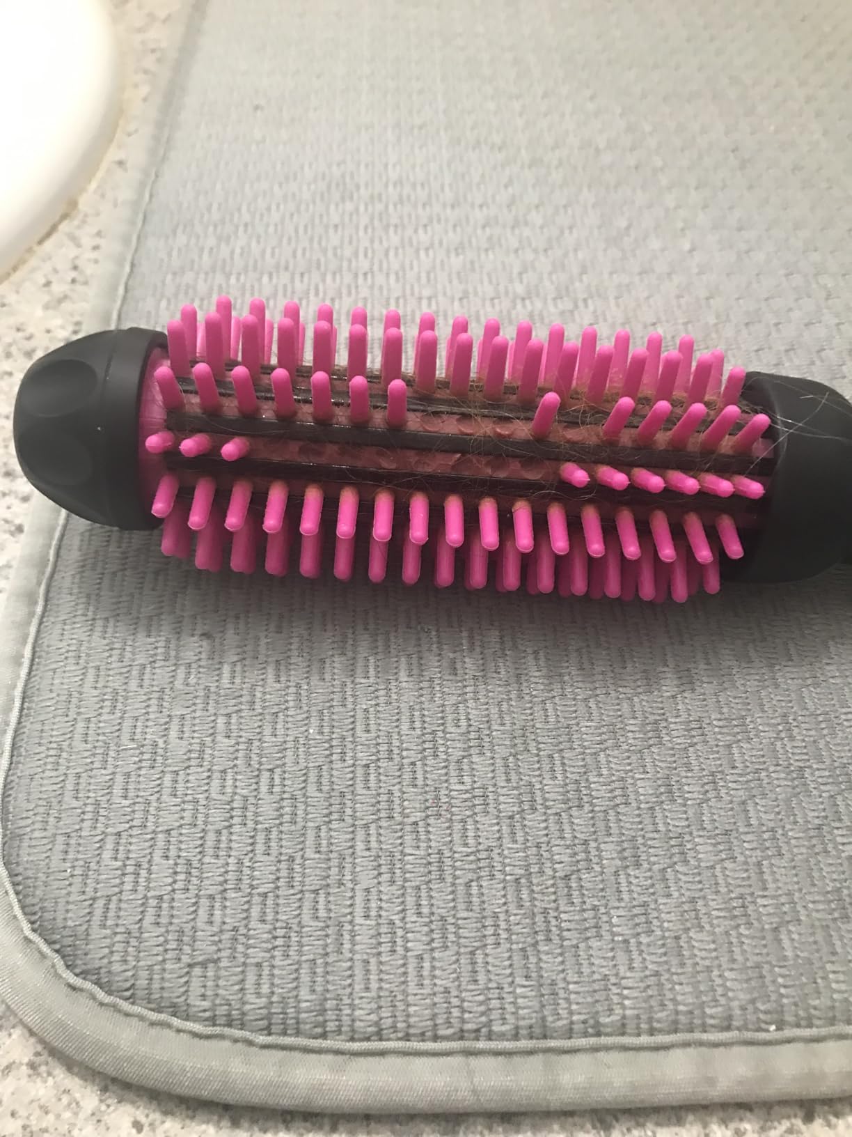 Revlon Silicone Bristle Heated Hair Styling Brush, 1