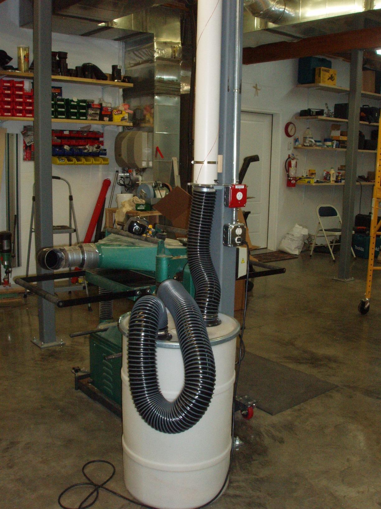 JET Cyclone Dust Collector, 2-Micron Filter, 2 HP, 230V 1Ph (Model JCDC-2) customer photo 2