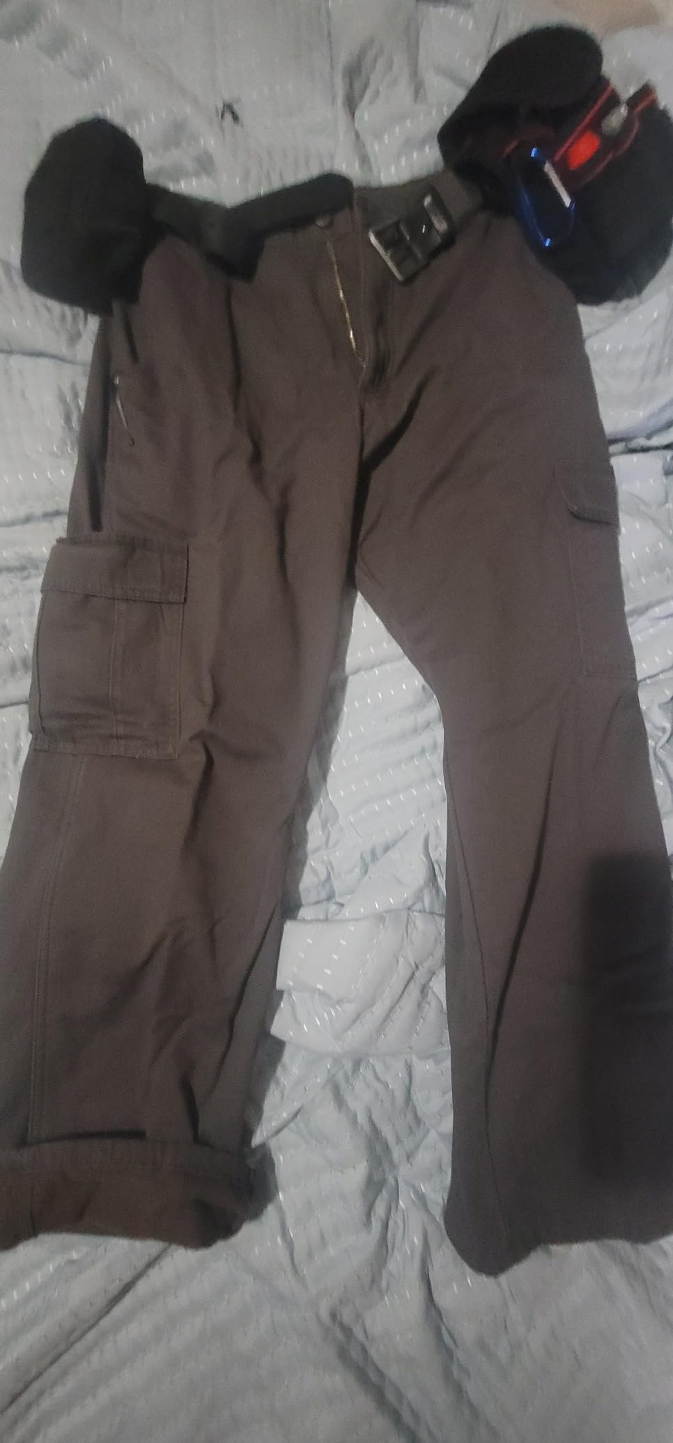 Wrangler Authentics Men's Fleece Lined Cargo Pant customer photo 1