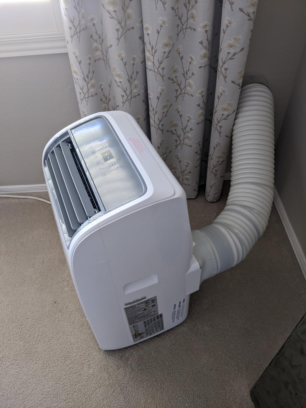 BLACK+DECKER Smart Portable Air Conditioner, 14,000 BTU, BPACT14WT, White | 10,200 BTU SACC for Rooms up to 700 Sq. Ft., Smart 3-in-1 Portable AC, Fan and Dehum with Follow Me Remote customer photo 2